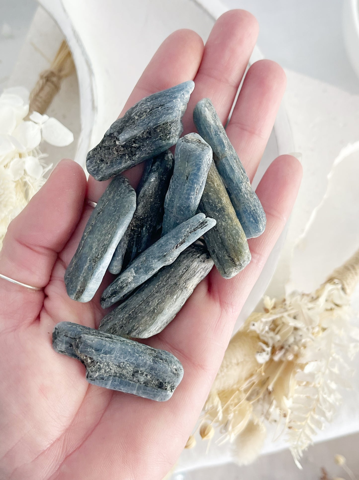 BLUE KYANITE NATURAL STICK | INTUITVELY CHOSEN