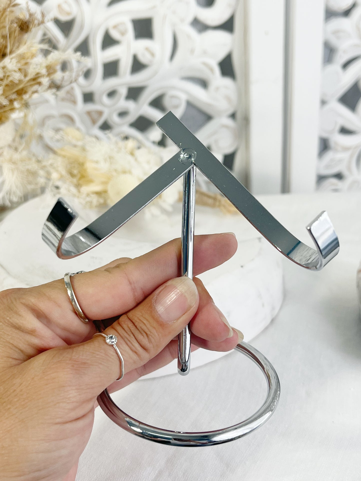 DISPLAY STAND || SILVER