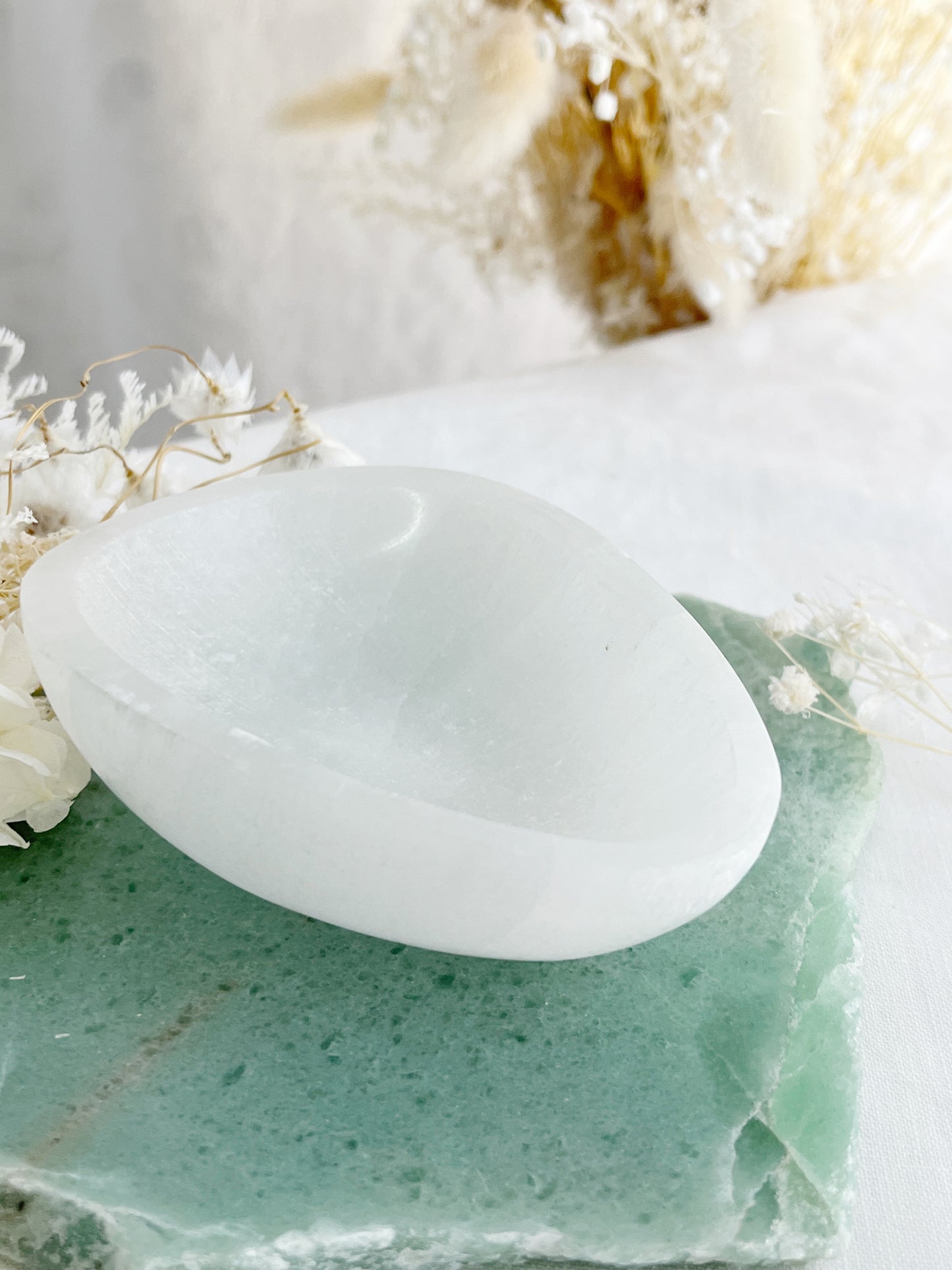 SELENITE BOWL || FREEFORM SHAPE