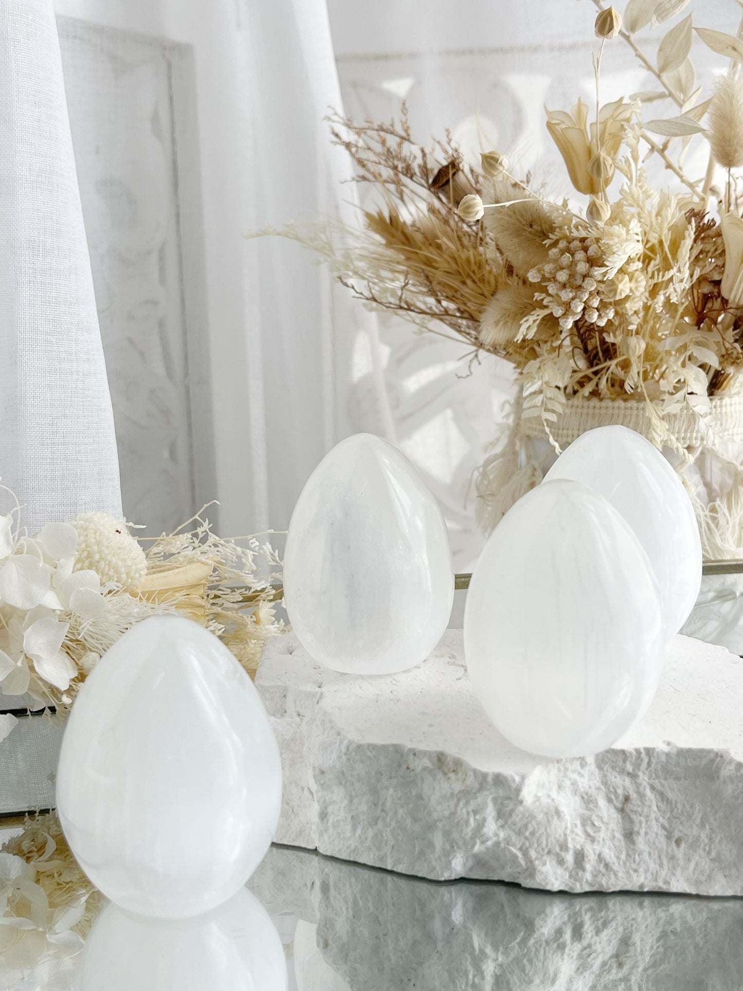 Selenite Egg, Crystal Shop Australia