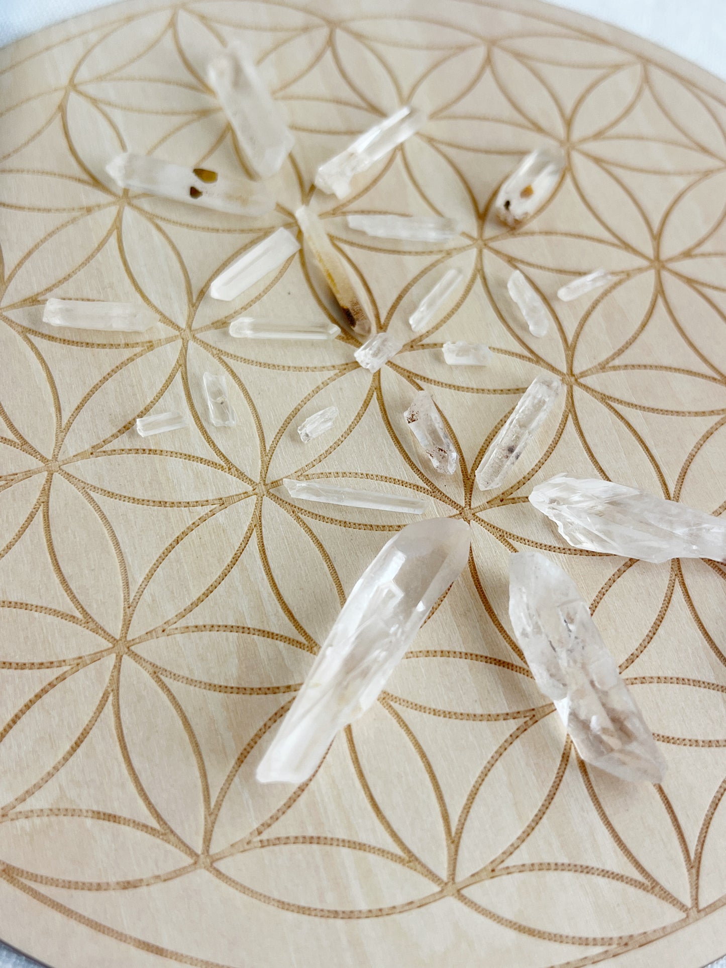 QUARTZ GRIDDING POINTS. STONED AND SAGED AUSTRALIA