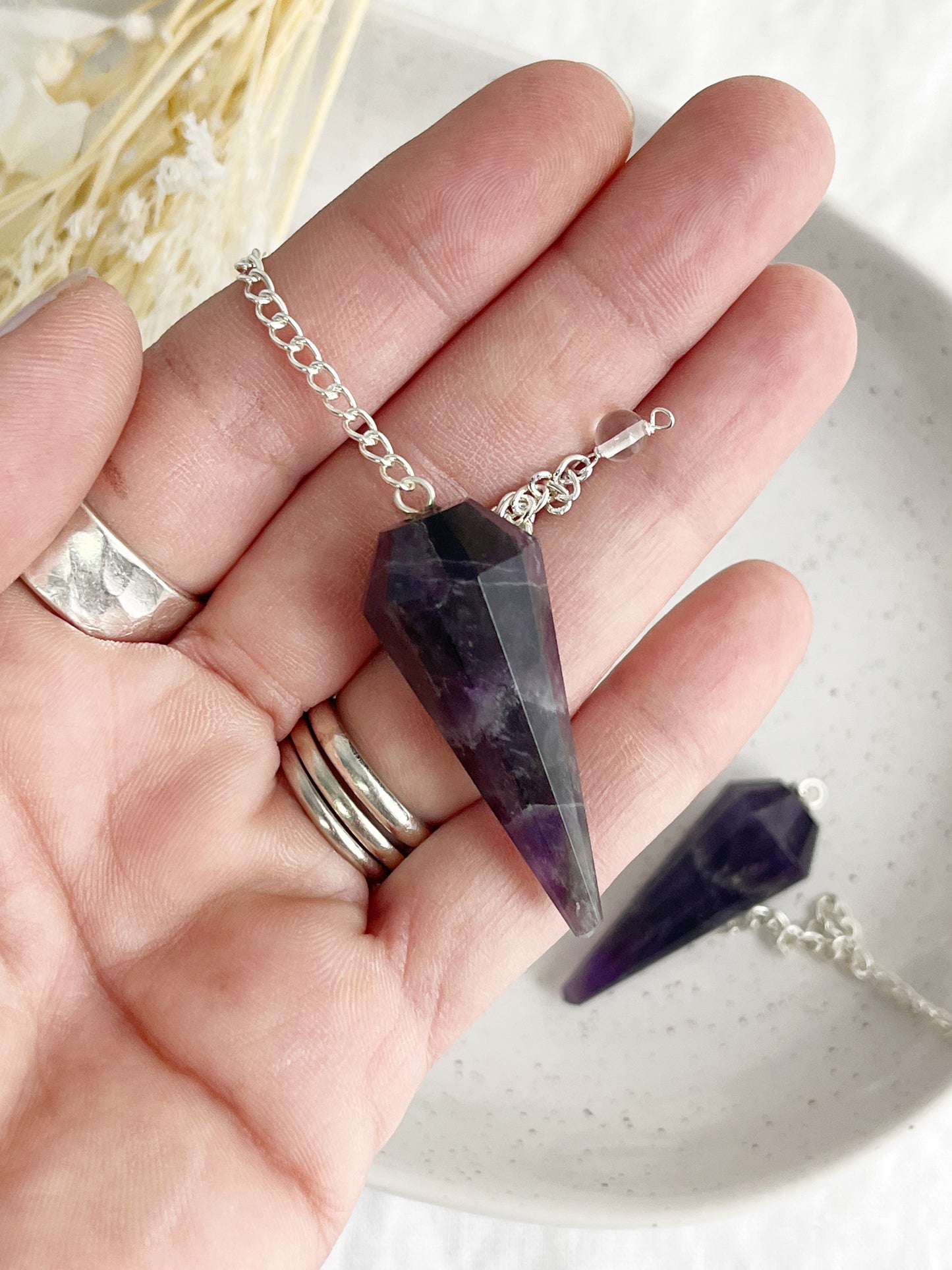 DREAM AMETHYST PENDULUM || INTUITIVELY CHOSEN