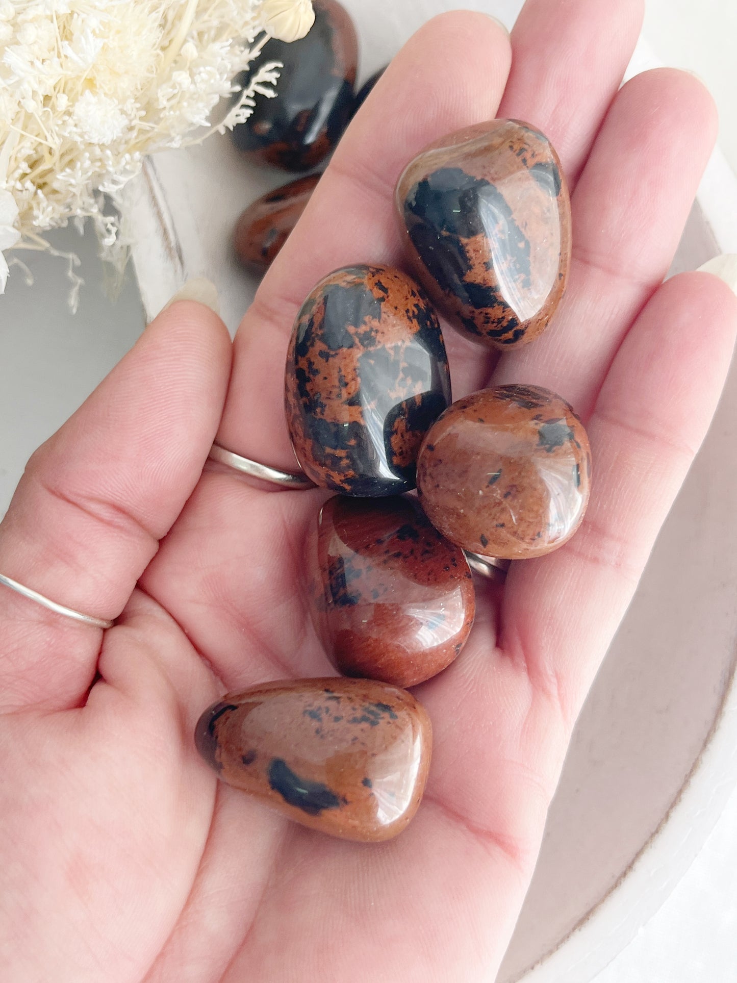 MAHOGANY OBSIDIAN TUMBLE