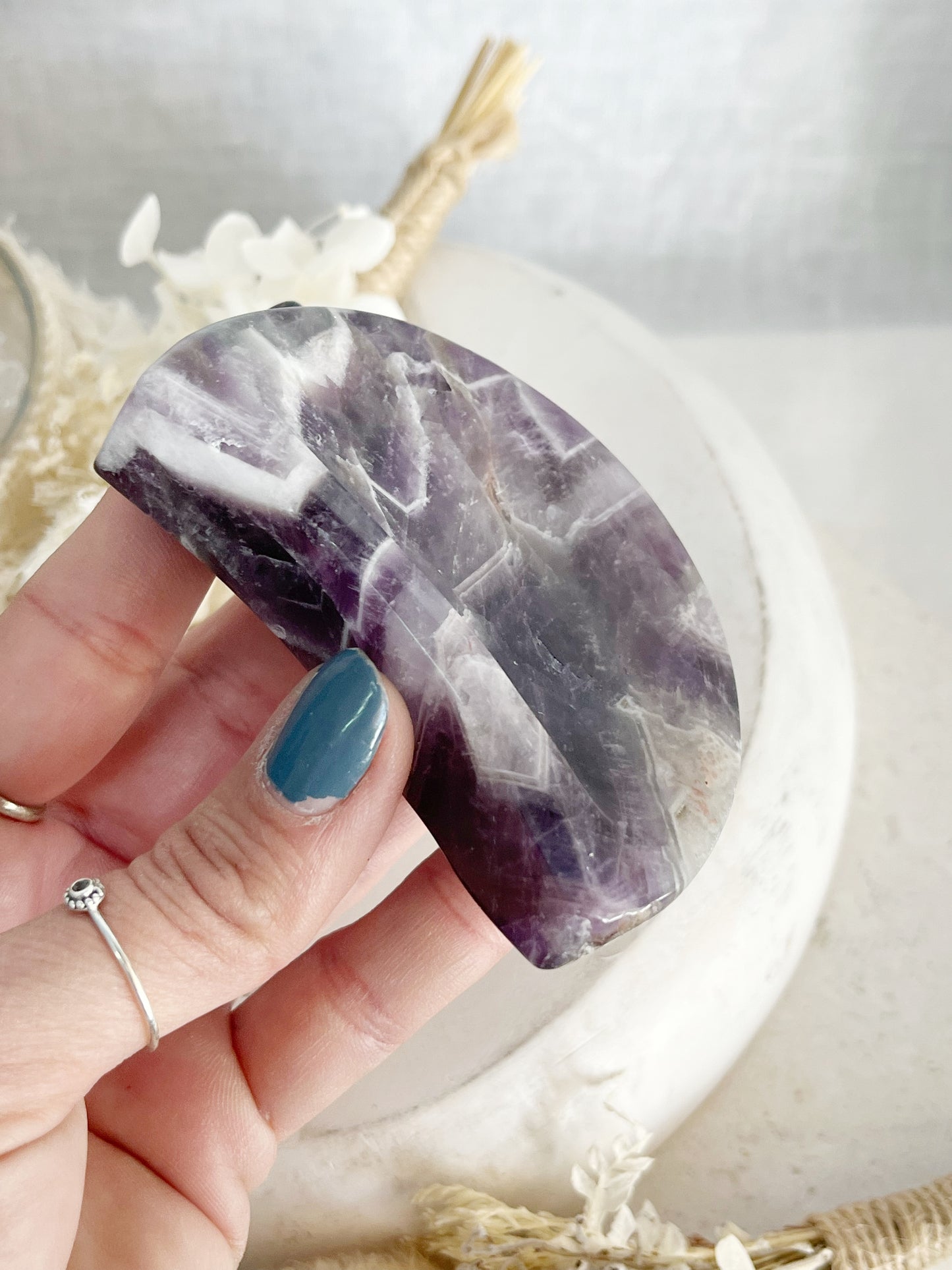 DREAM AMETHYST MOON BOWL | 101697