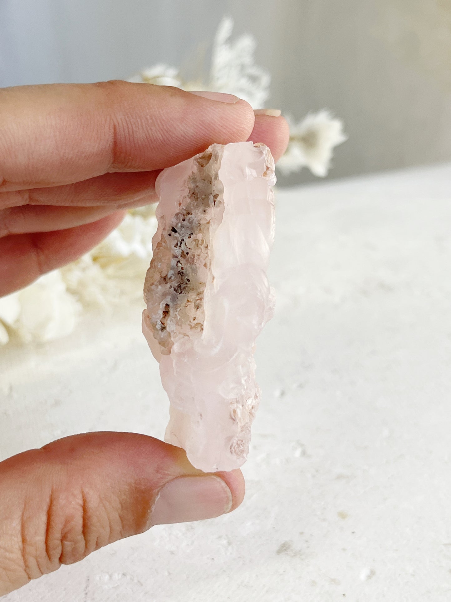 PINK CHALCEDONY SPECIMEN || 31466