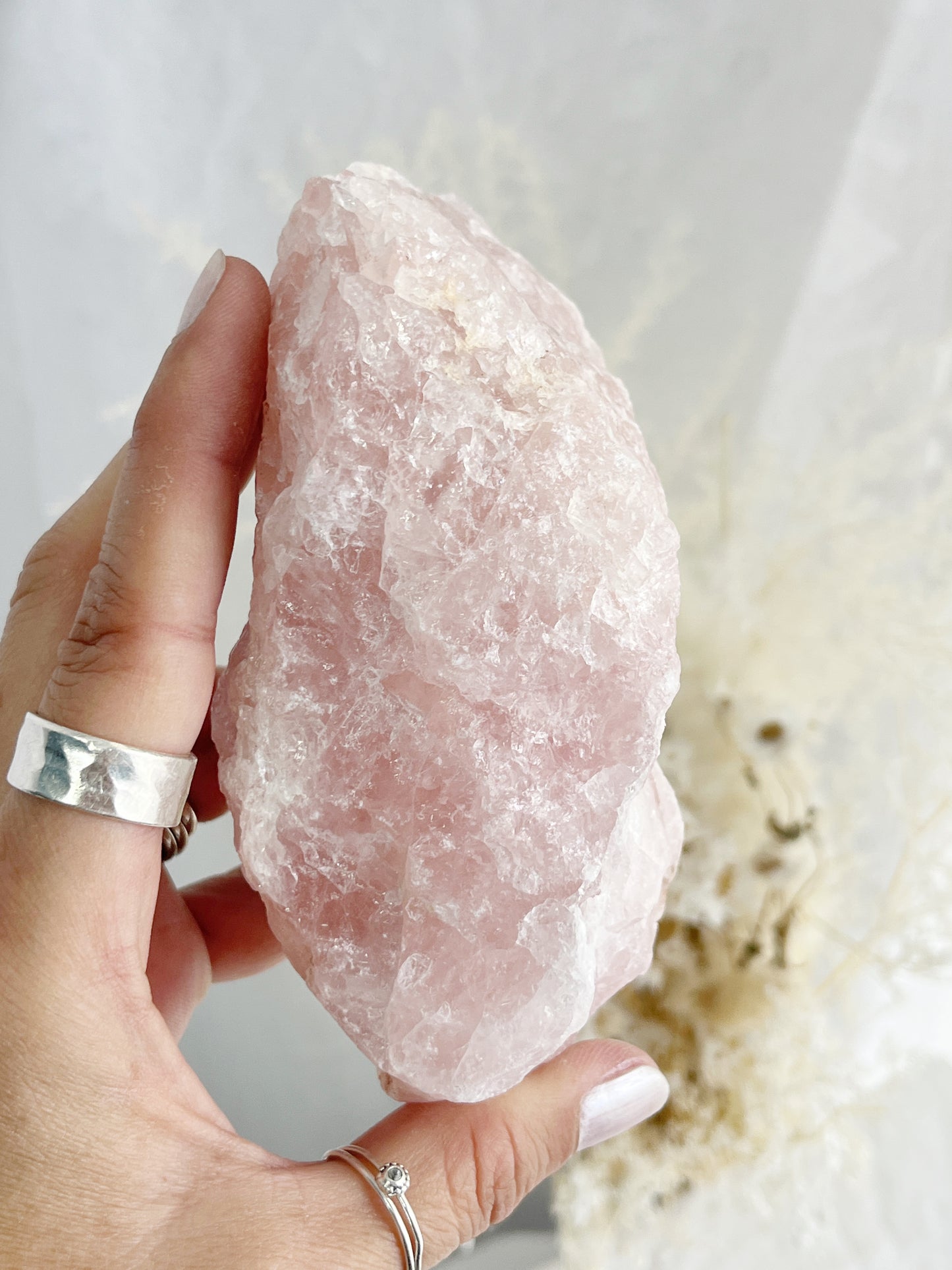 ROSE QUARTZ ROUGH || 31778