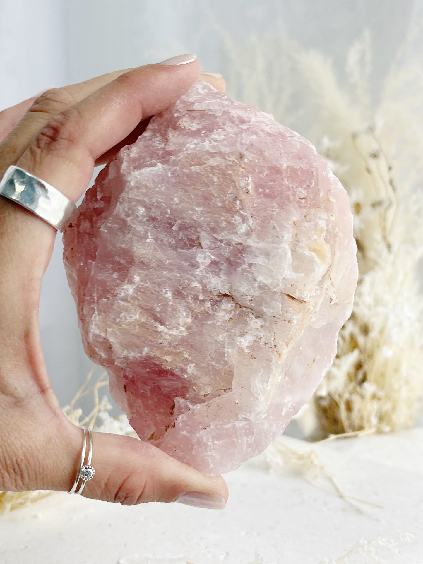 ROSE QUARTZ ROUGH || 31776