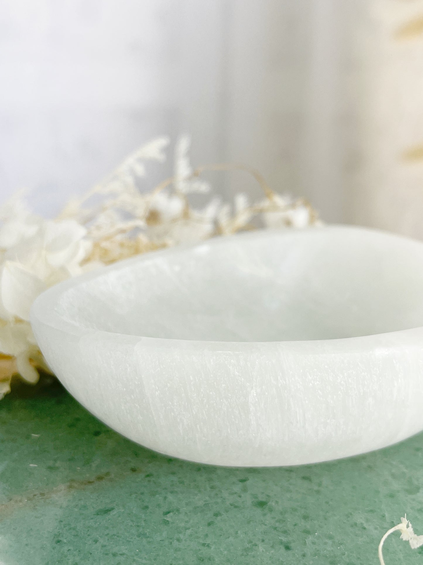 SELENITE BOWL || FREEFORM SHAPE