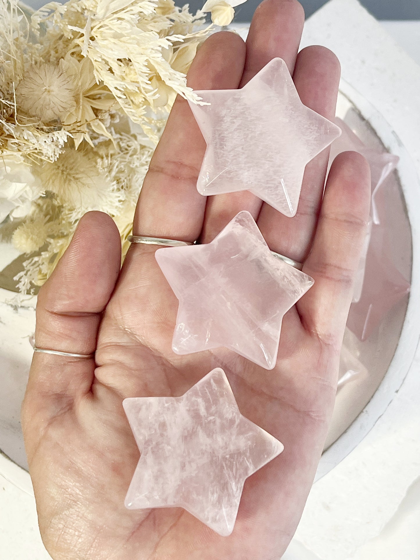 ROSE QUARTZ STAR | INTUITIVELY CHOSEN