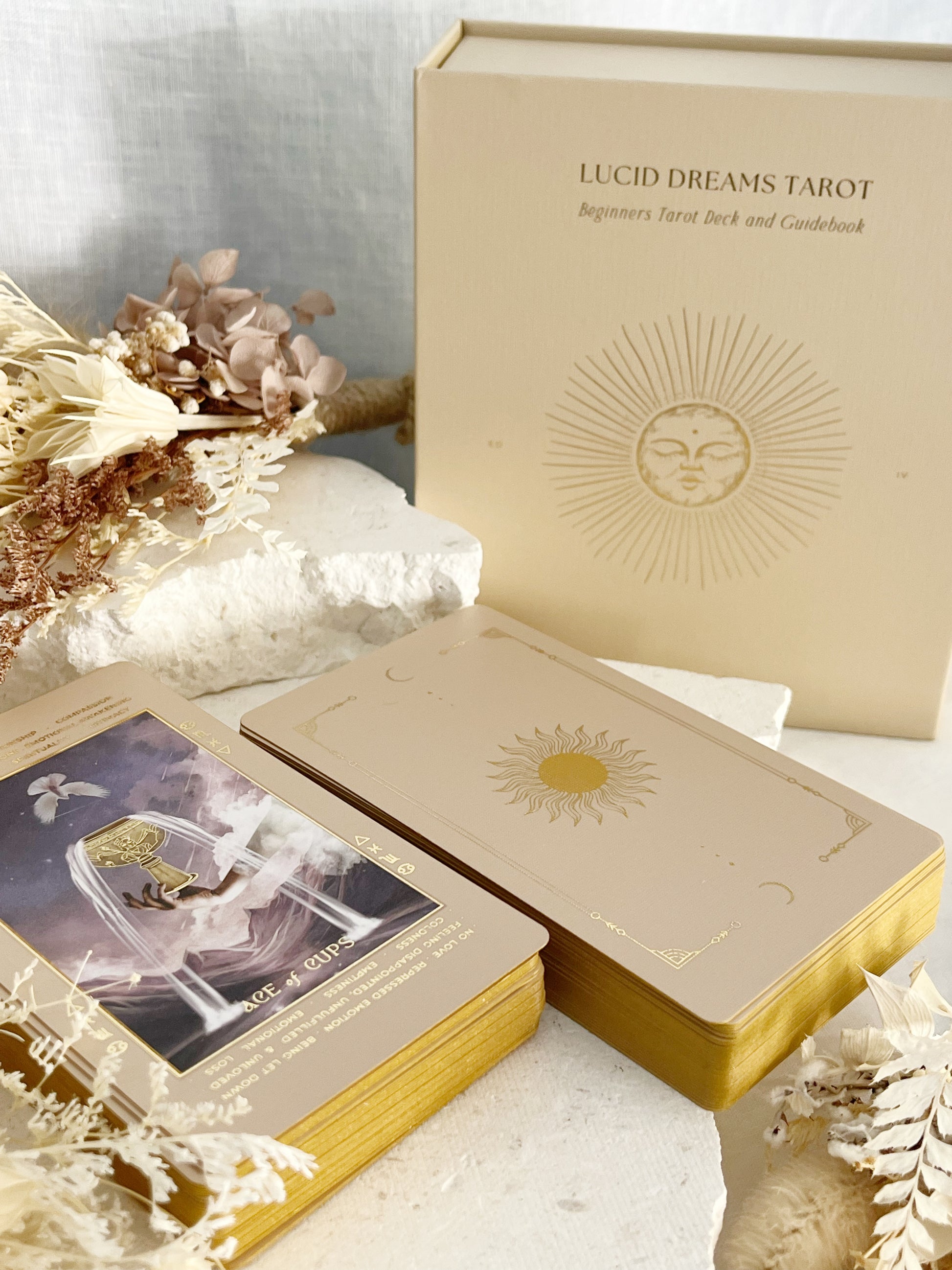 LUCID DREAMS BEGINNER TAROT, EDITION IV ST SOLEIL, STONED AND SAGED AUSTRALIA