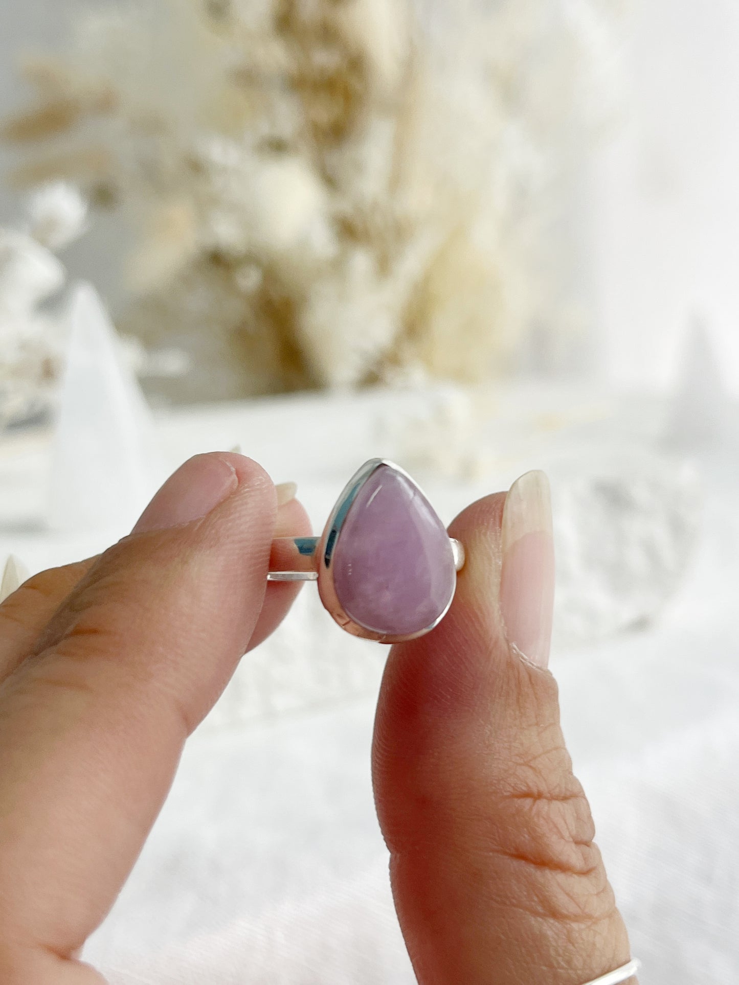 KUNZITE RING || SIZE 7