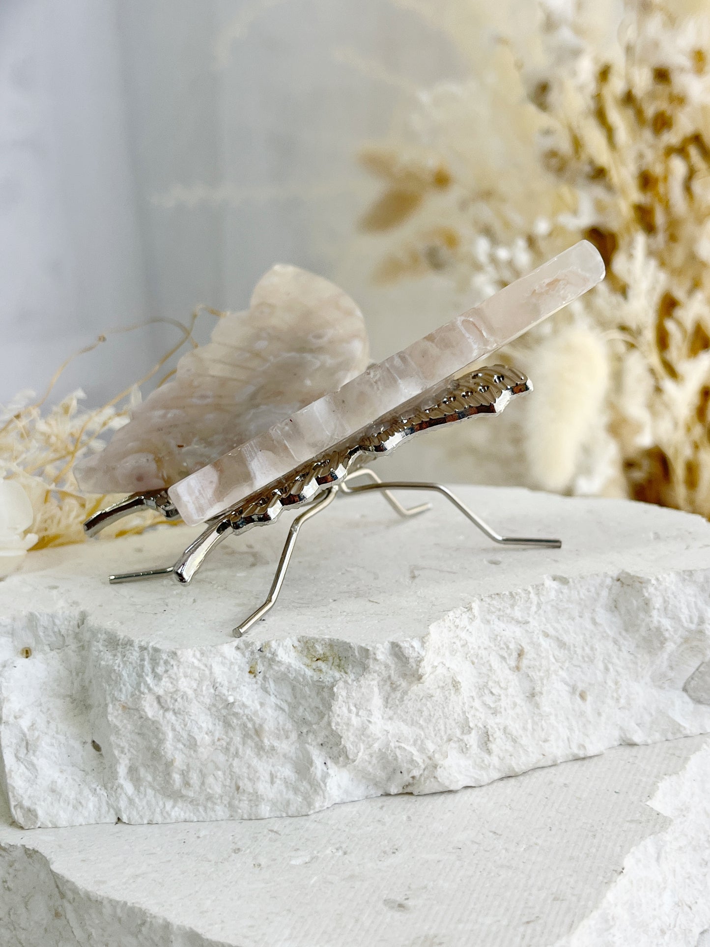 FLOWER AGATE BUTTERFLY || 31790
