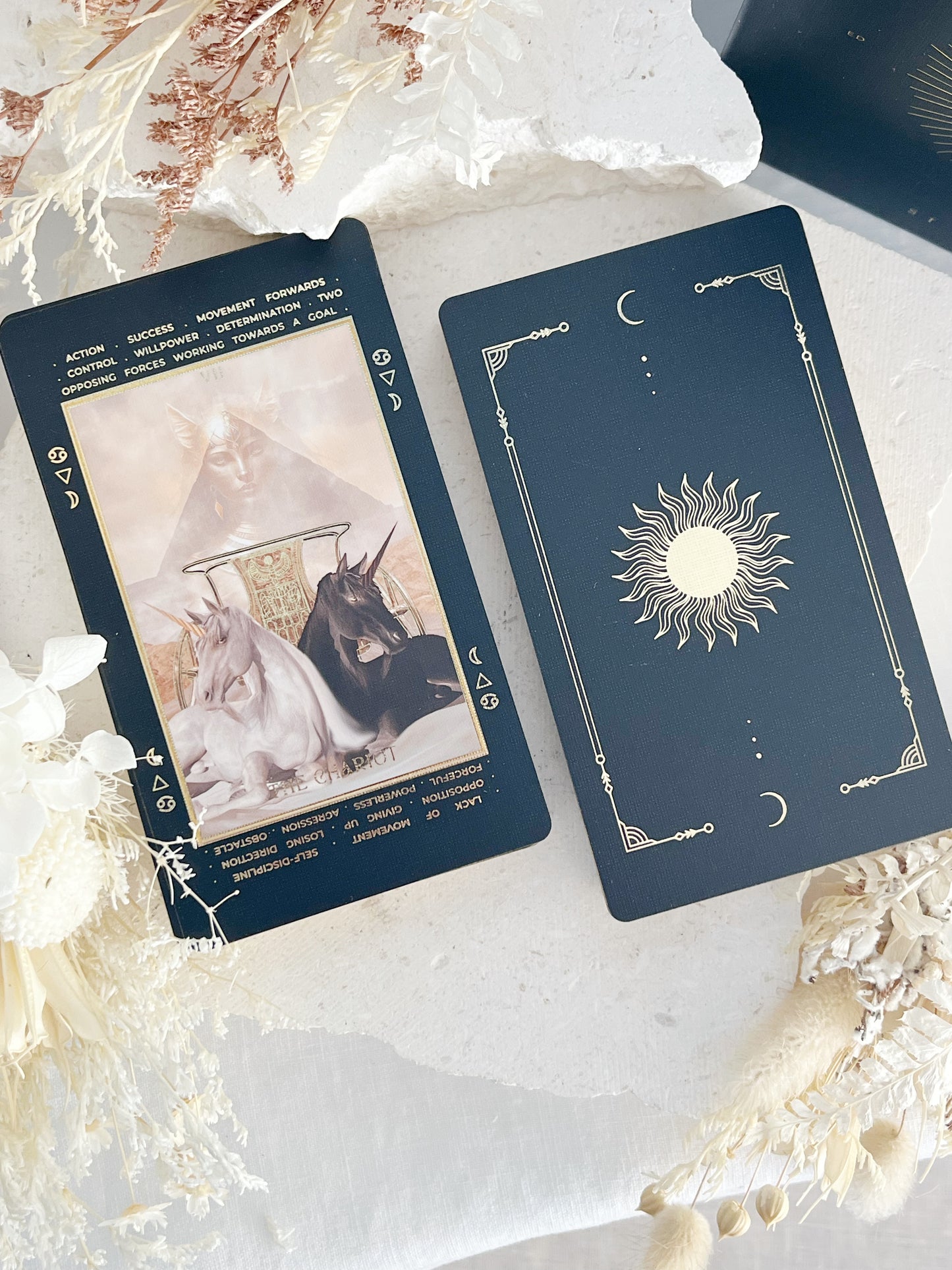 LUCID DREAMS BEGINNER TAROT, BLACK ECLIPSE EDITION IV ST SOLEIL, STONED AND SAGED AUSTRALIA