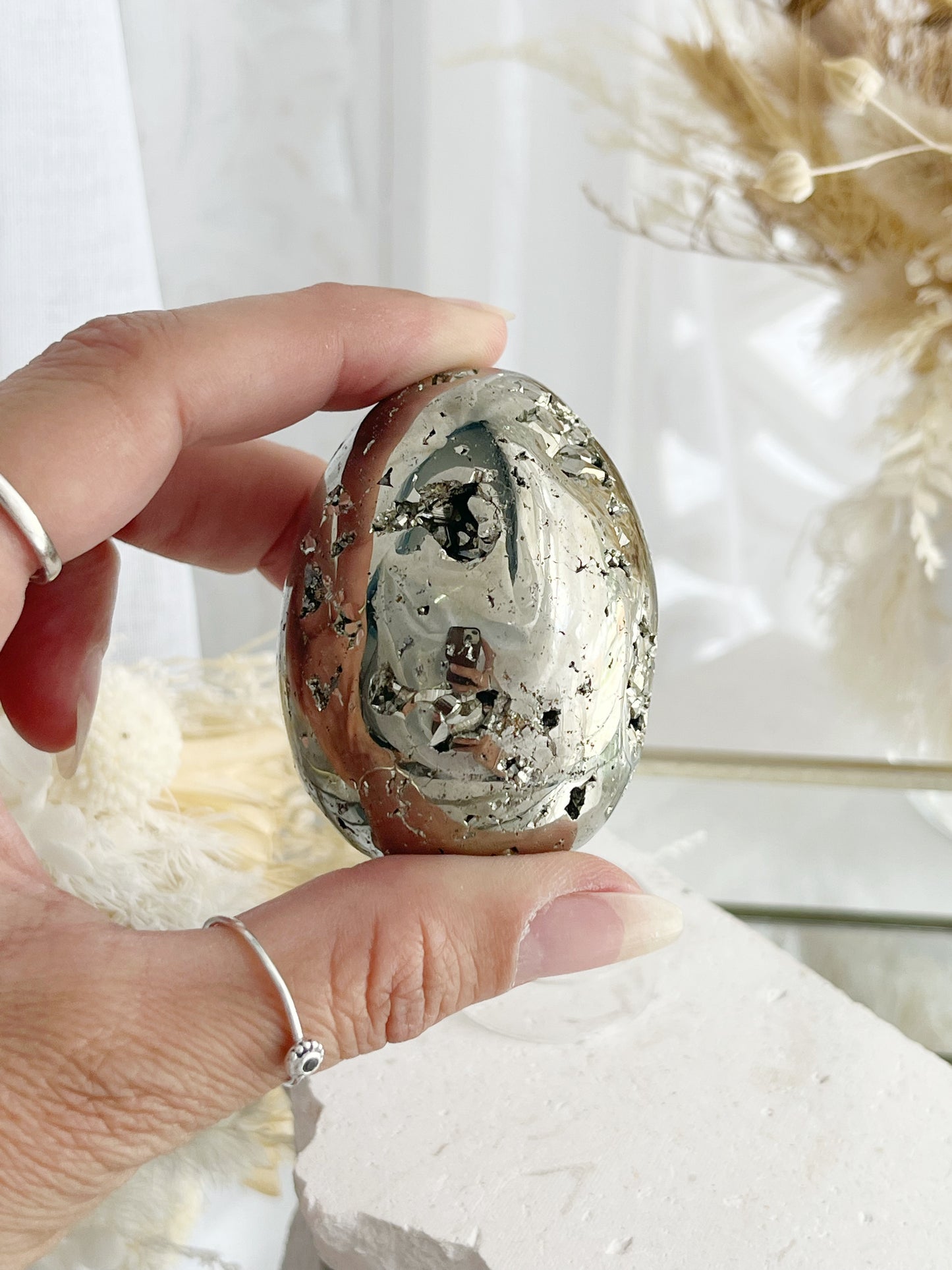 PYRITE EGG || 20209