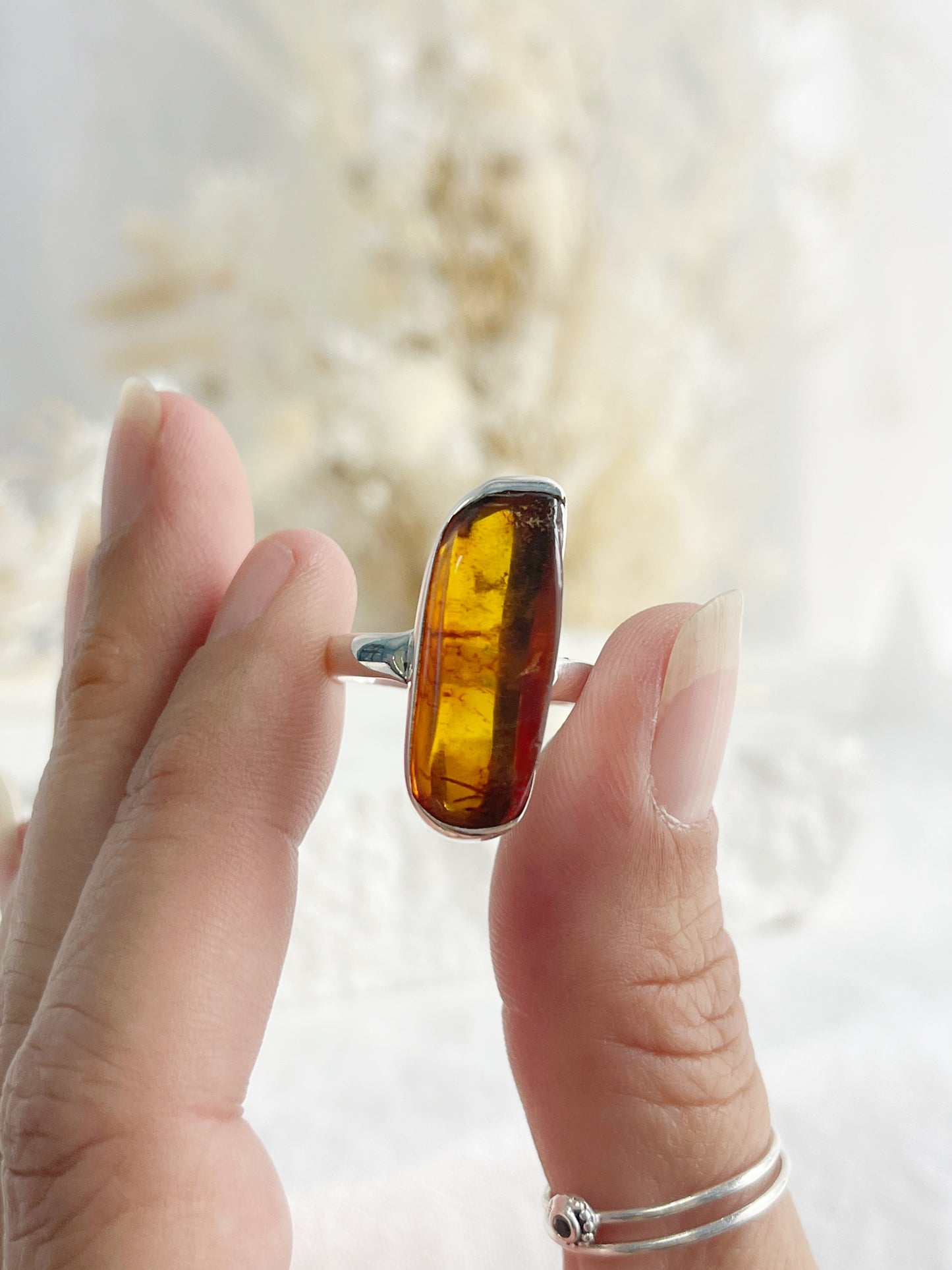 AMBER RING || SIZE 9