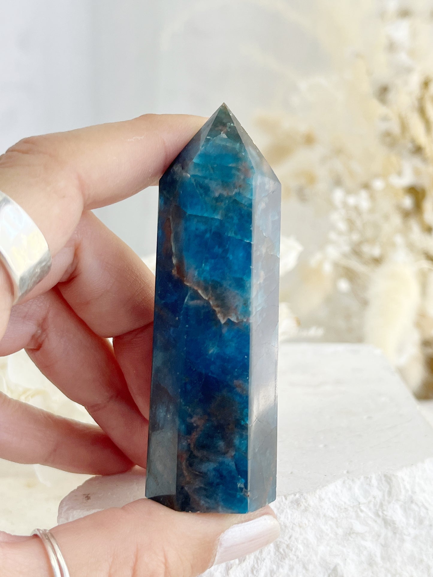 APATITE CRYSTAL GENERATOR TOWER POINT AUSTRALIA STONED AND SAGED