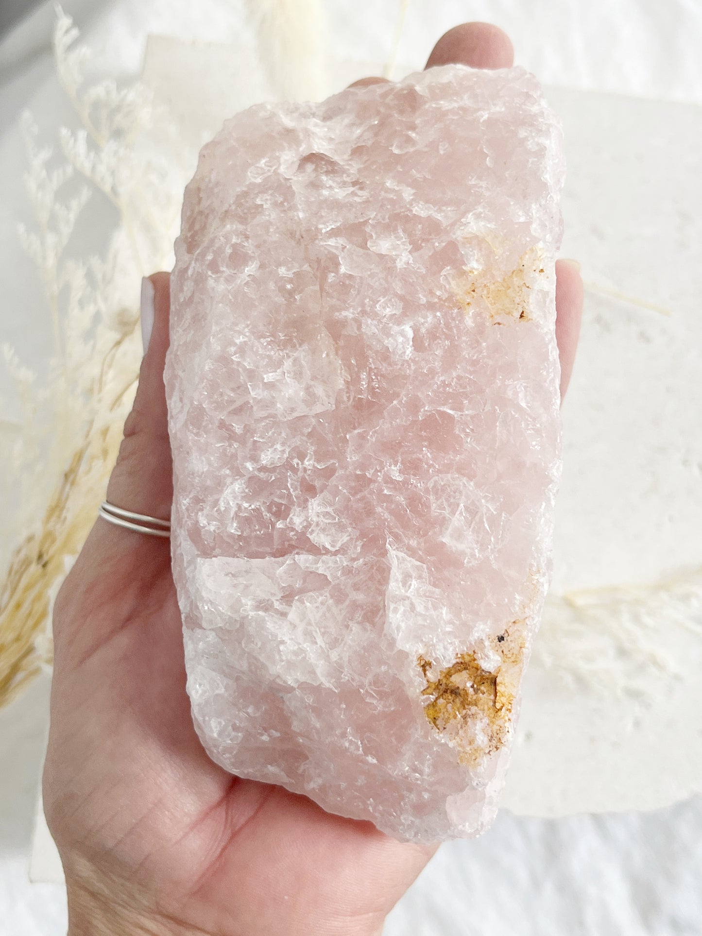 ROSE QUARTZ ROUGH || 31778
