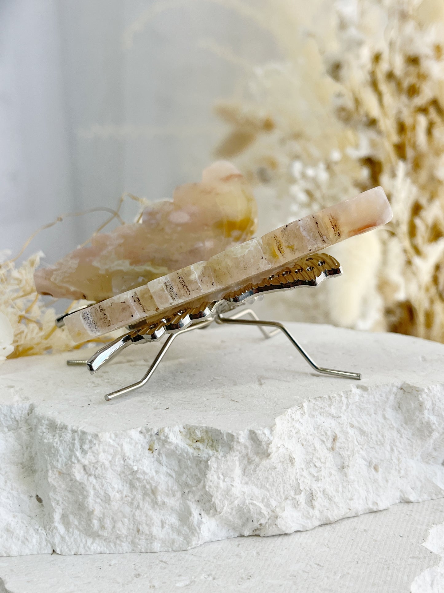 FLOWER AGATE BUTTERFLY || 31789