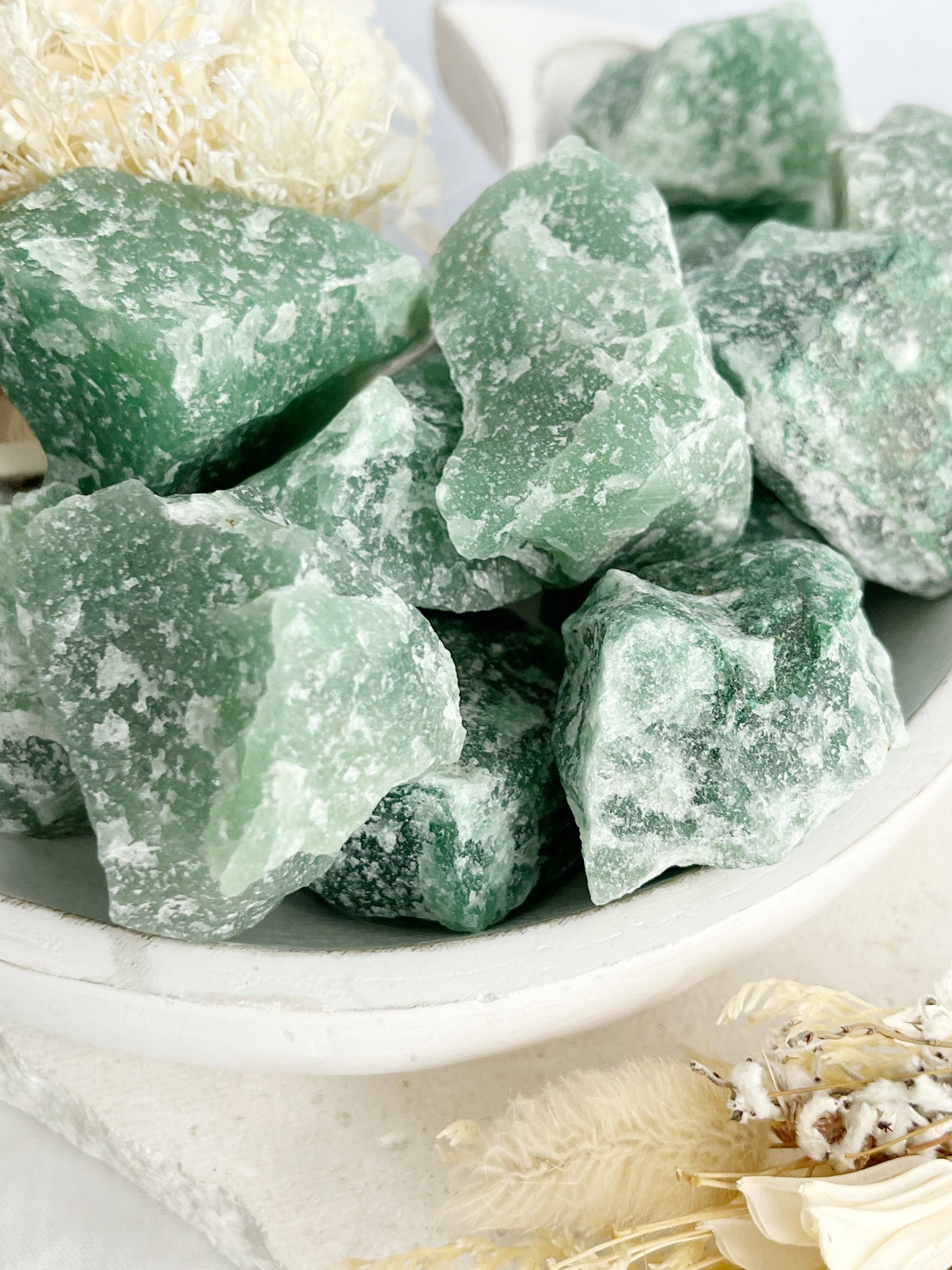 GREEN AVENTURINE ROUGH | INTUITIVELY CHOSEN