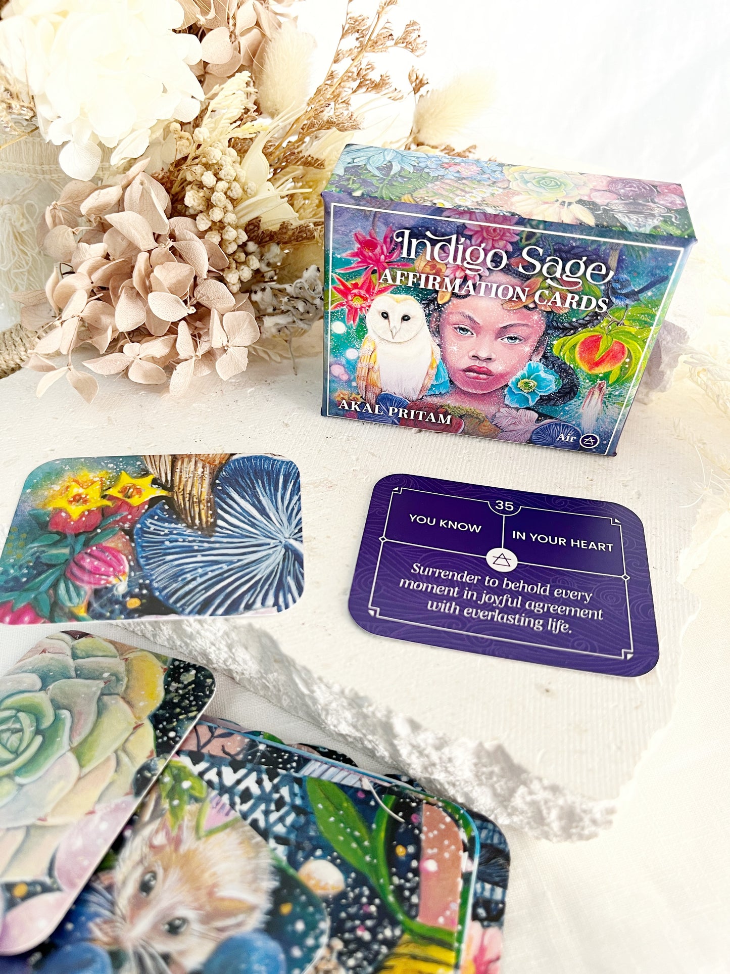 INDIGO SAGE | AFFIRMATION CARDS