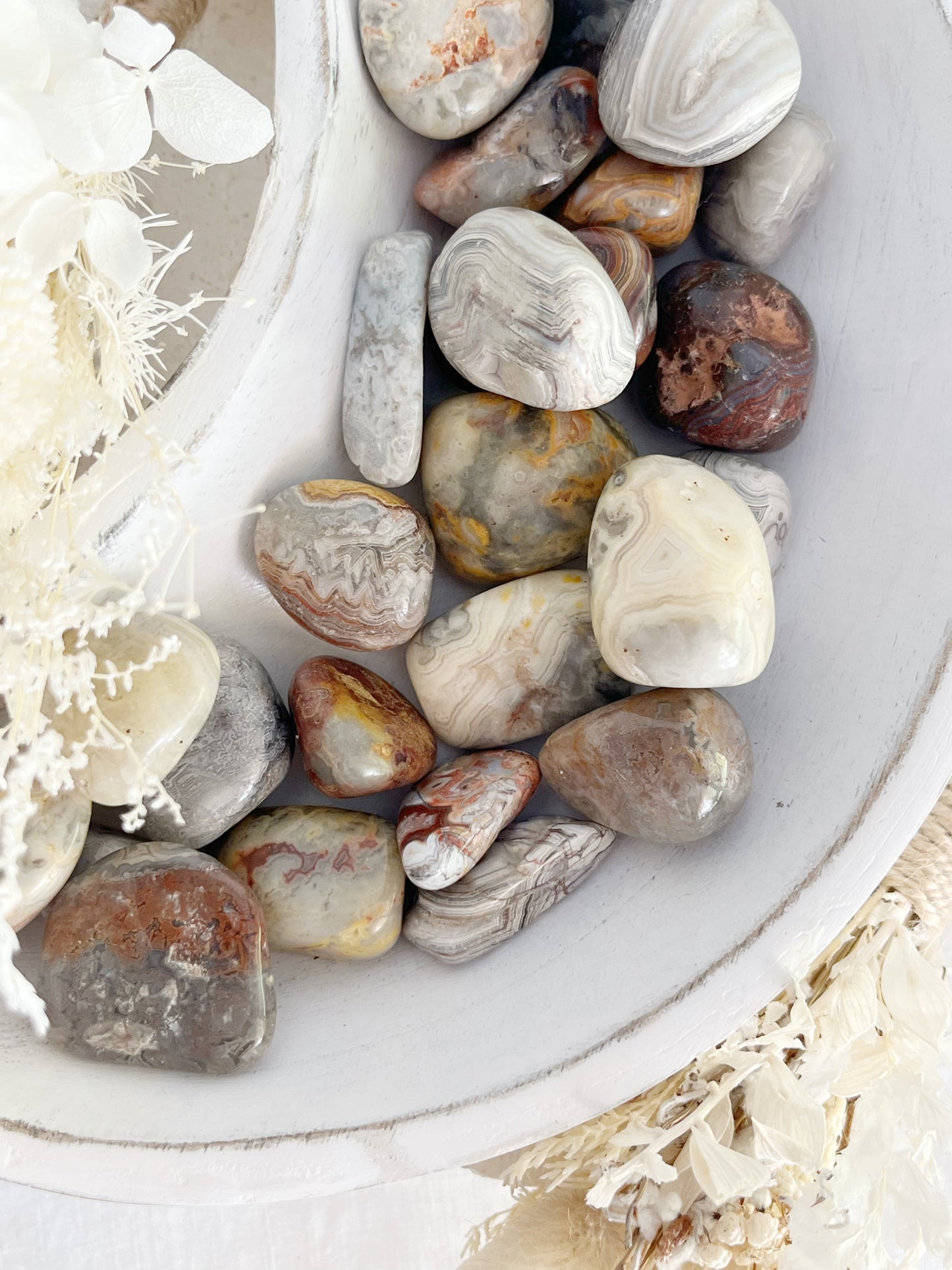 CRAZY LACE AGATE TUMBLE