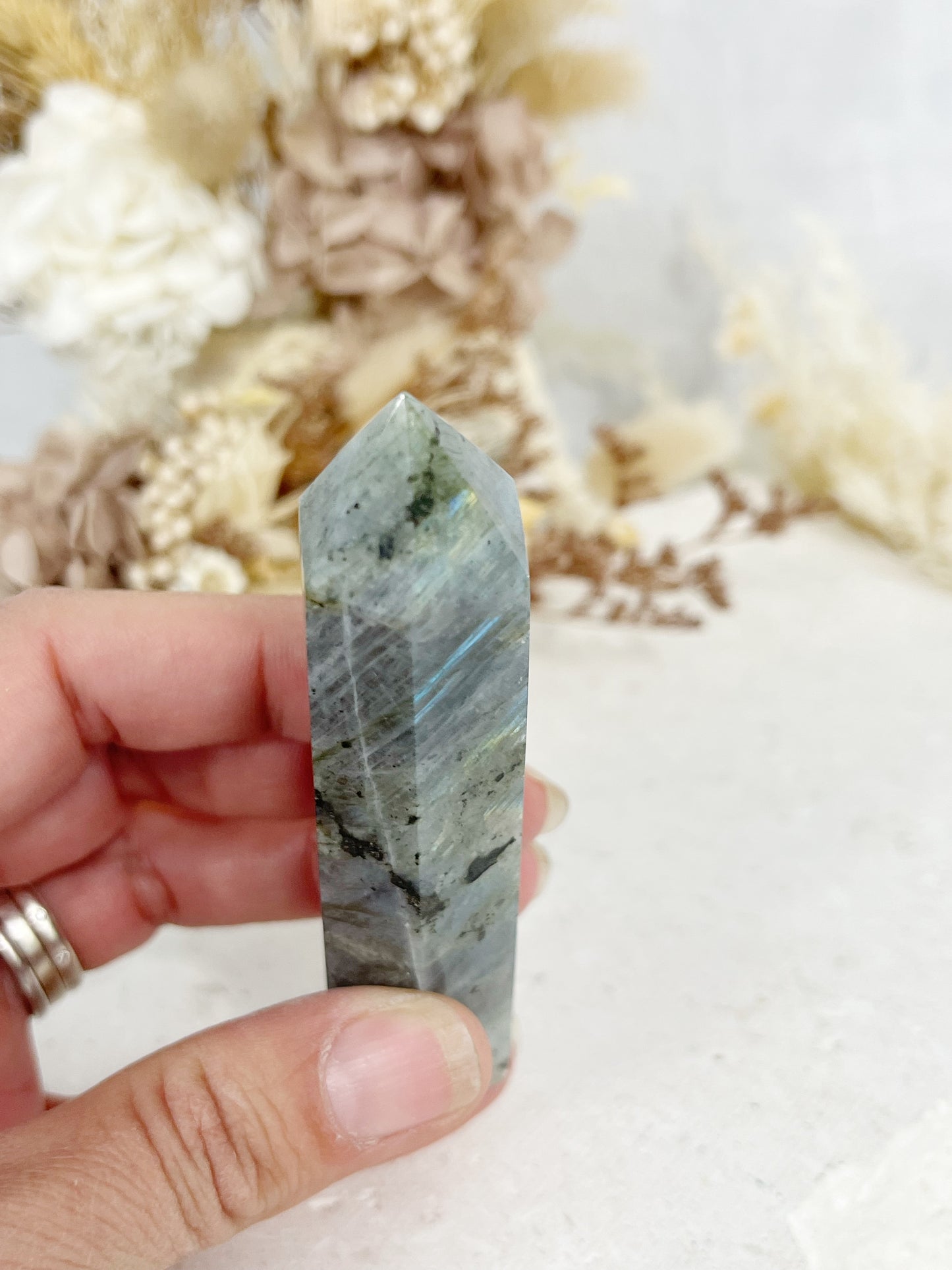 LABRADORITE GENERATOR, STONED AND SAGED AUSTRALIA