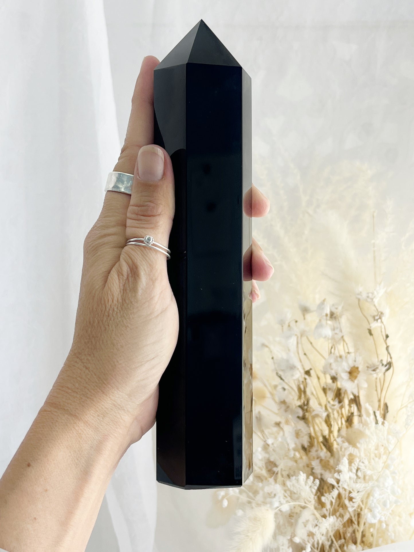 BLACK OBSIDIAN TOWER GENERATOR AUSTRALIA STONED AND SAGED
