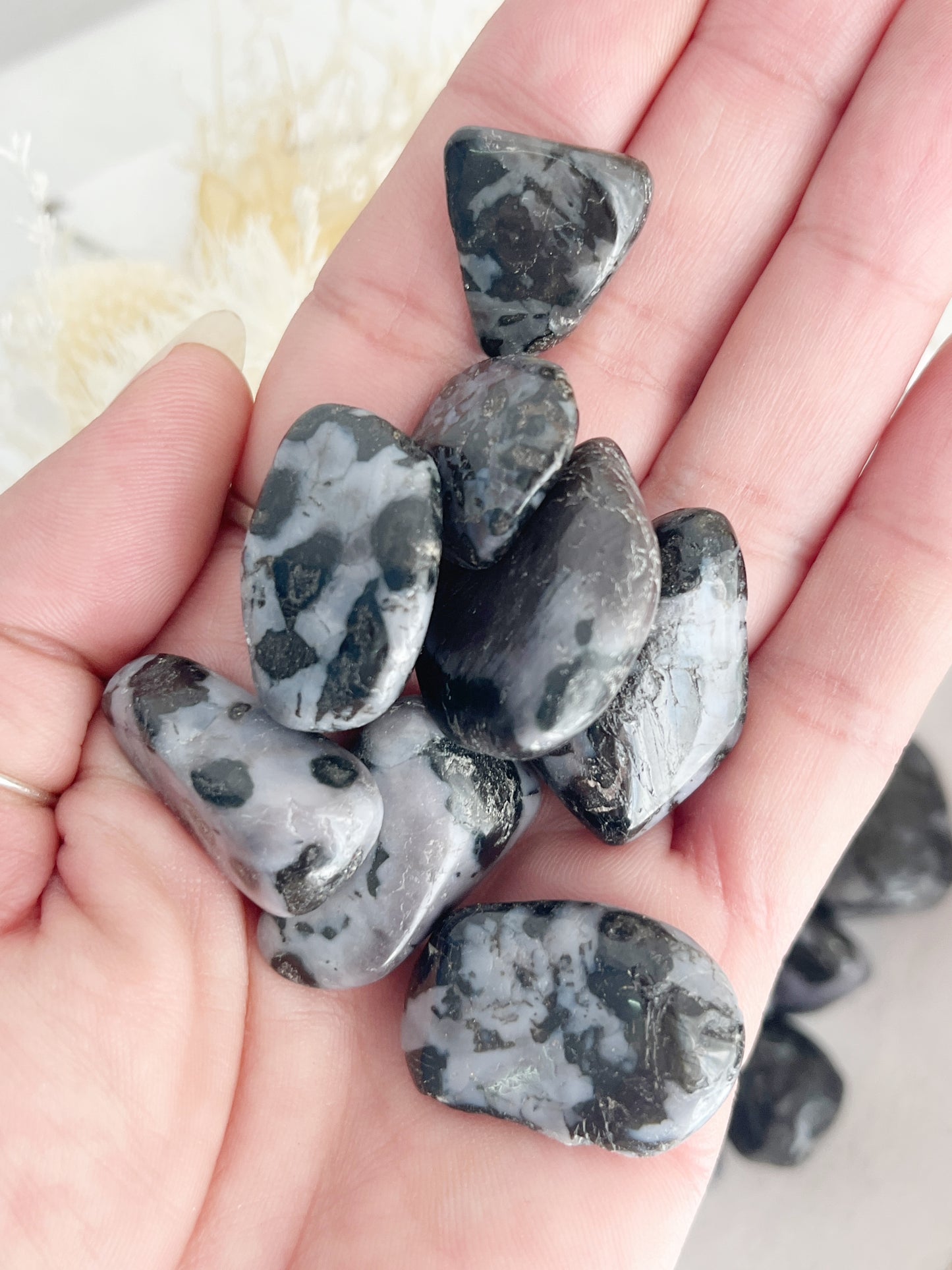 INDIGO GABBRO TUMBLE