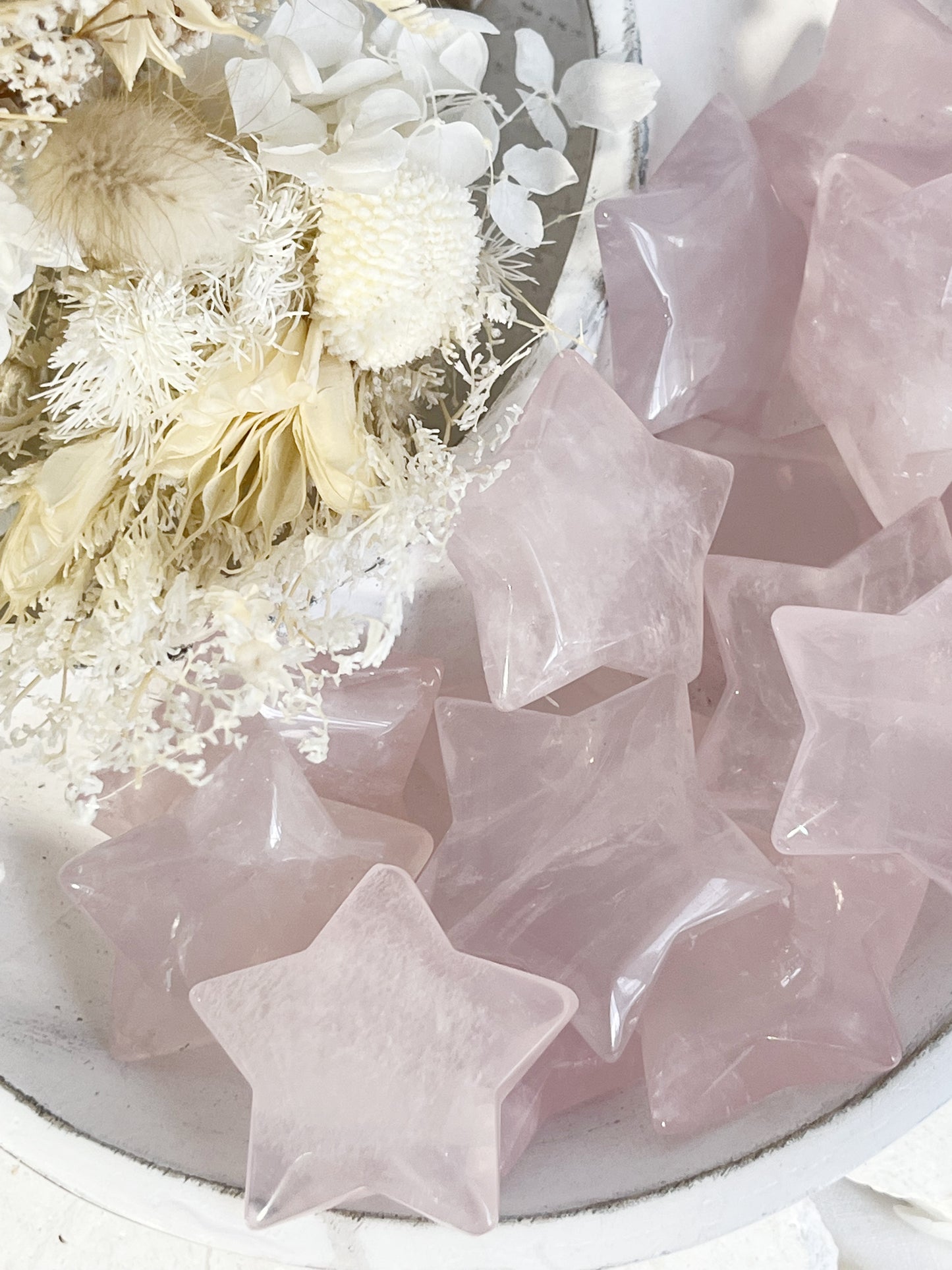 ROSE QUARTZ STAR | INTUITIVELY CHOSEN