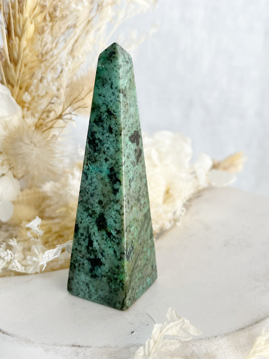 AFRICAN TURQUOISE TOWER STONED AND SAGED CRYSTAL SHOP AUSTRALIA