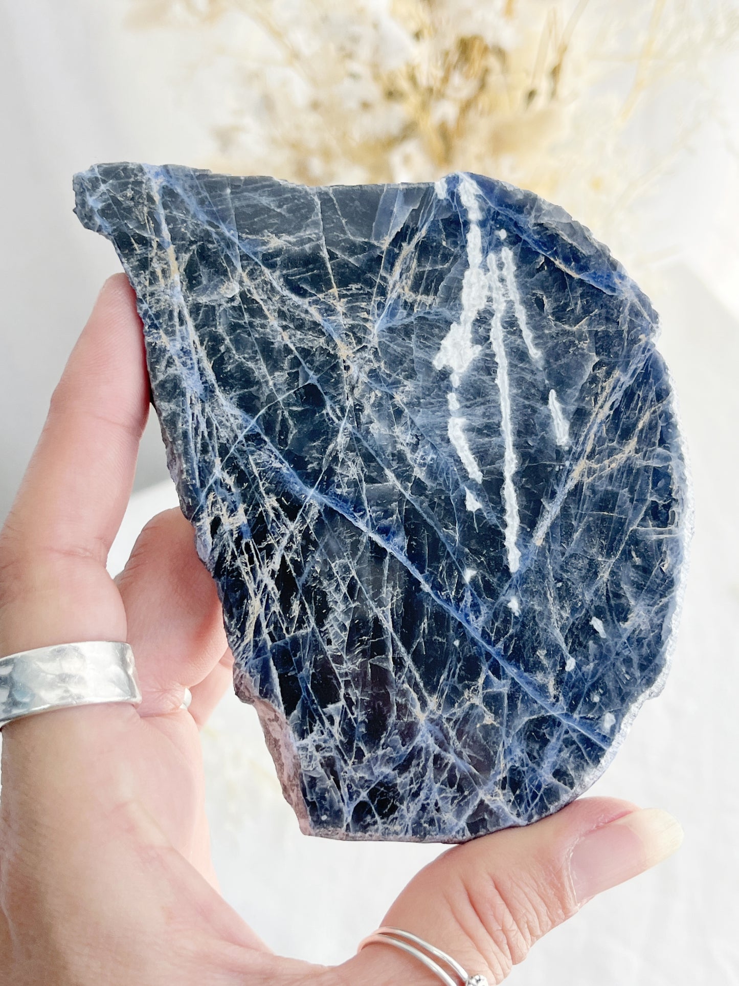 SODALITE SLICE || POLISHED FACE