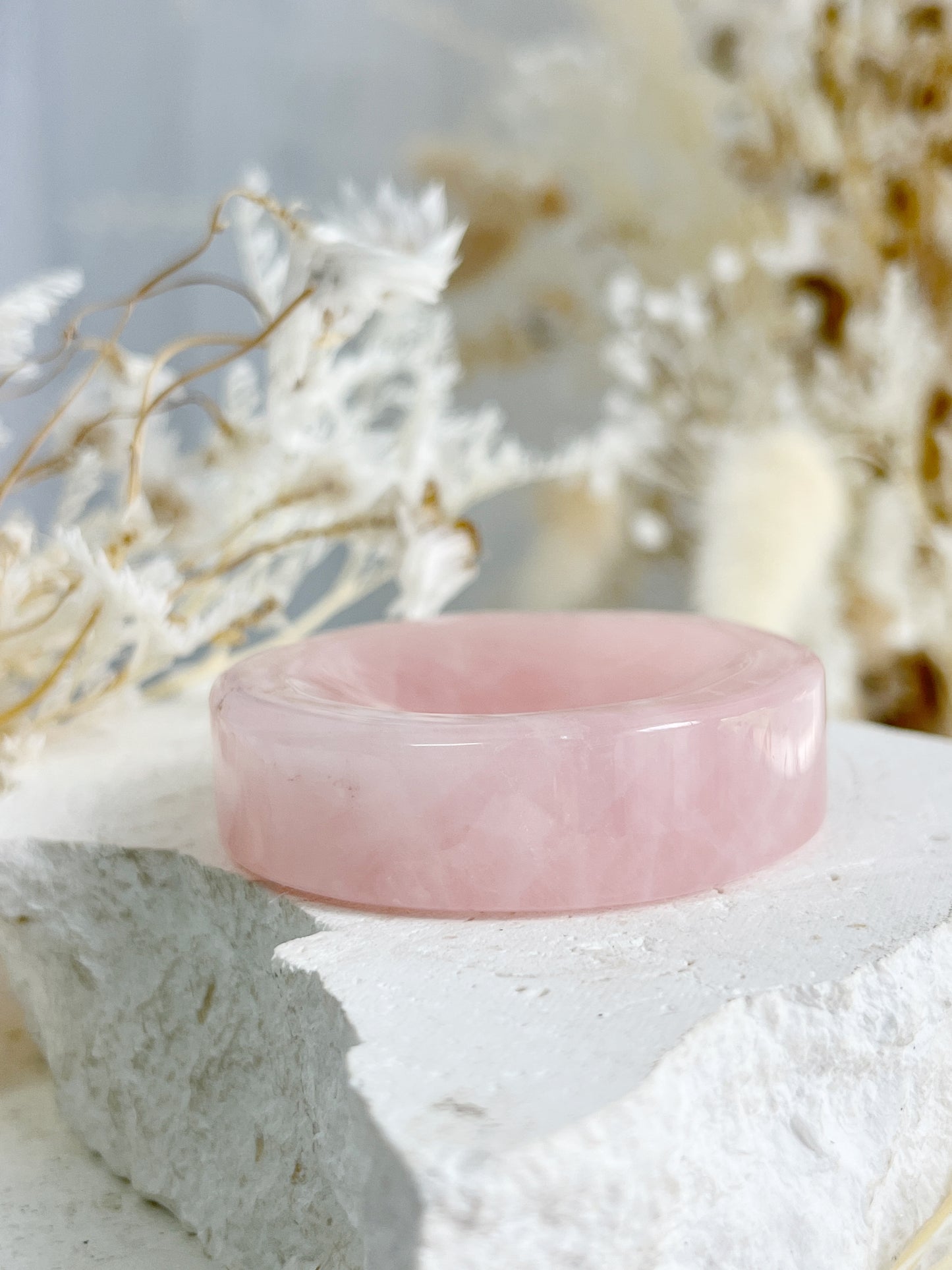ROSE QUARTZ MINI DISH || 31772