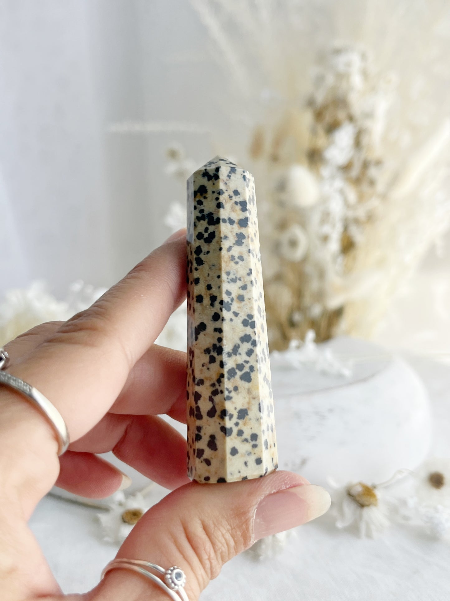 DALMATIAN JASPER GENERATOR. STONED AND SAGED AUSTRALIA.