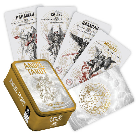 ANGEL TAROT POCKET EDITION. TRAVIS MCHENRY. STONED AND SAGED AUSTRALIA.