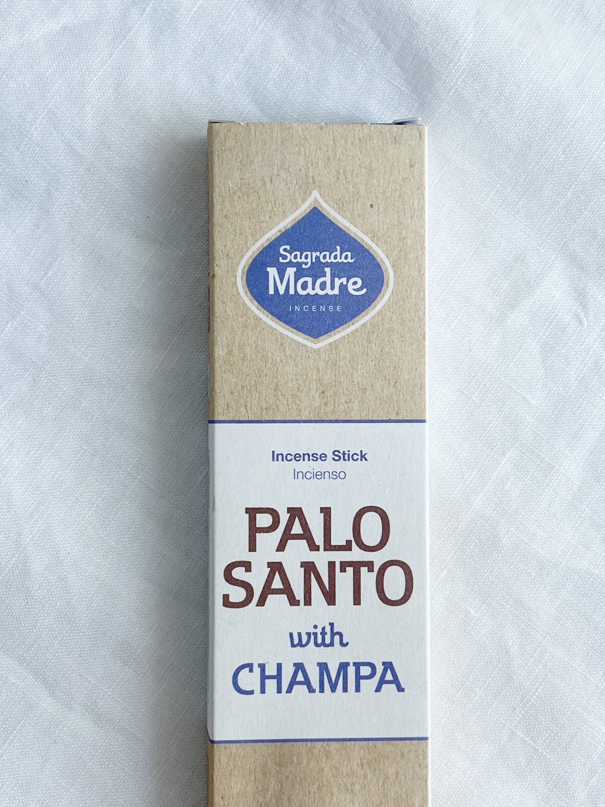HERBAL INCENSE STICKS WITH PALO SANTO AND CHAMPA. SAGRADA MADRE. STONED AND SAGED AUSTRALIA.