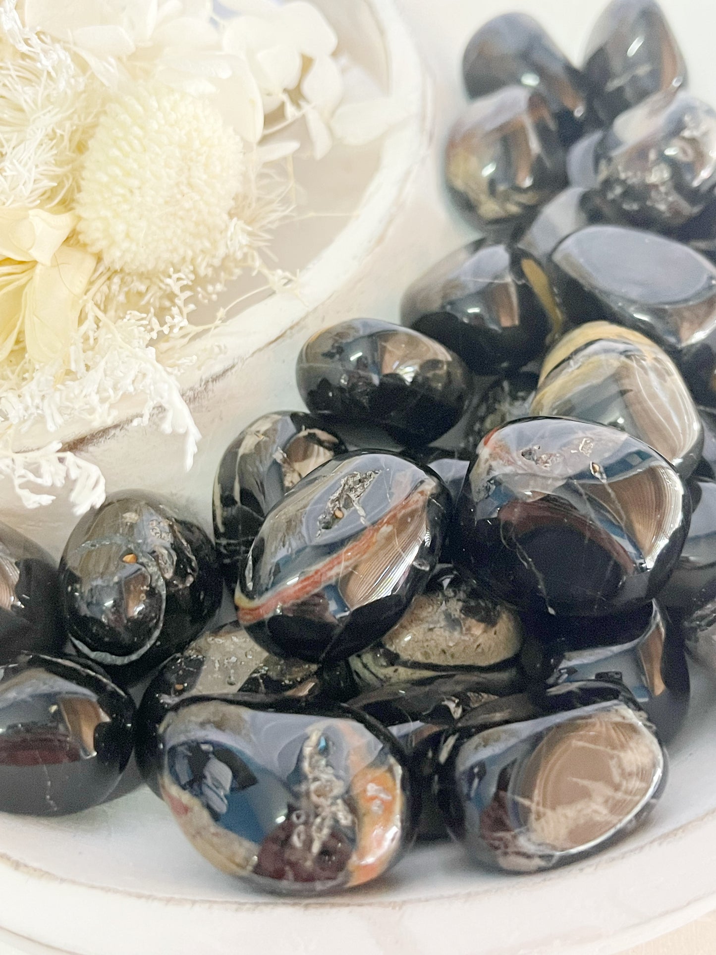 BLACK ONYX TUMBLE, STONED AND SAGED AUSTRALIA