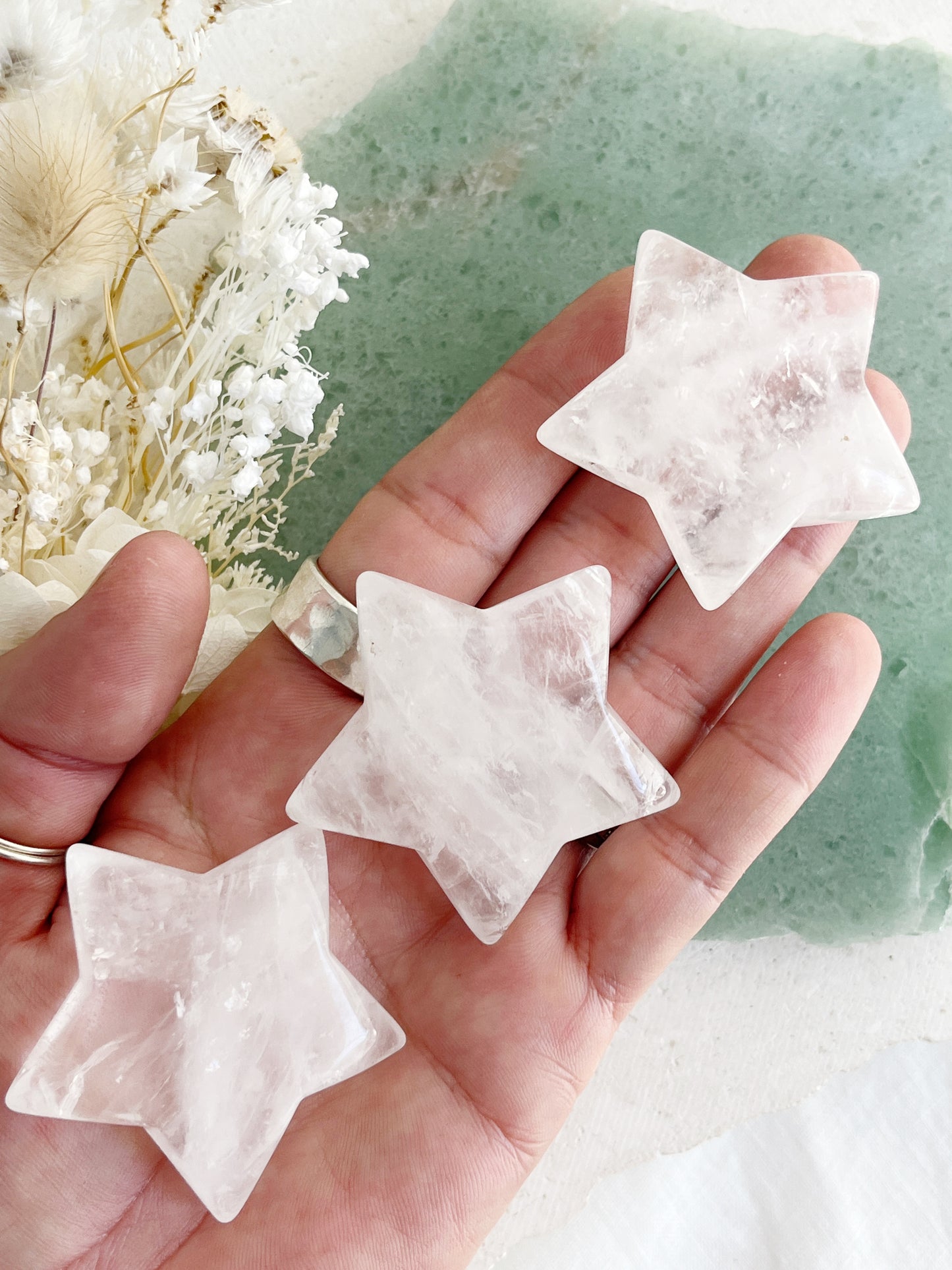 CLEAR QUARTZ STAR || INTUITIVELY CHOSEN