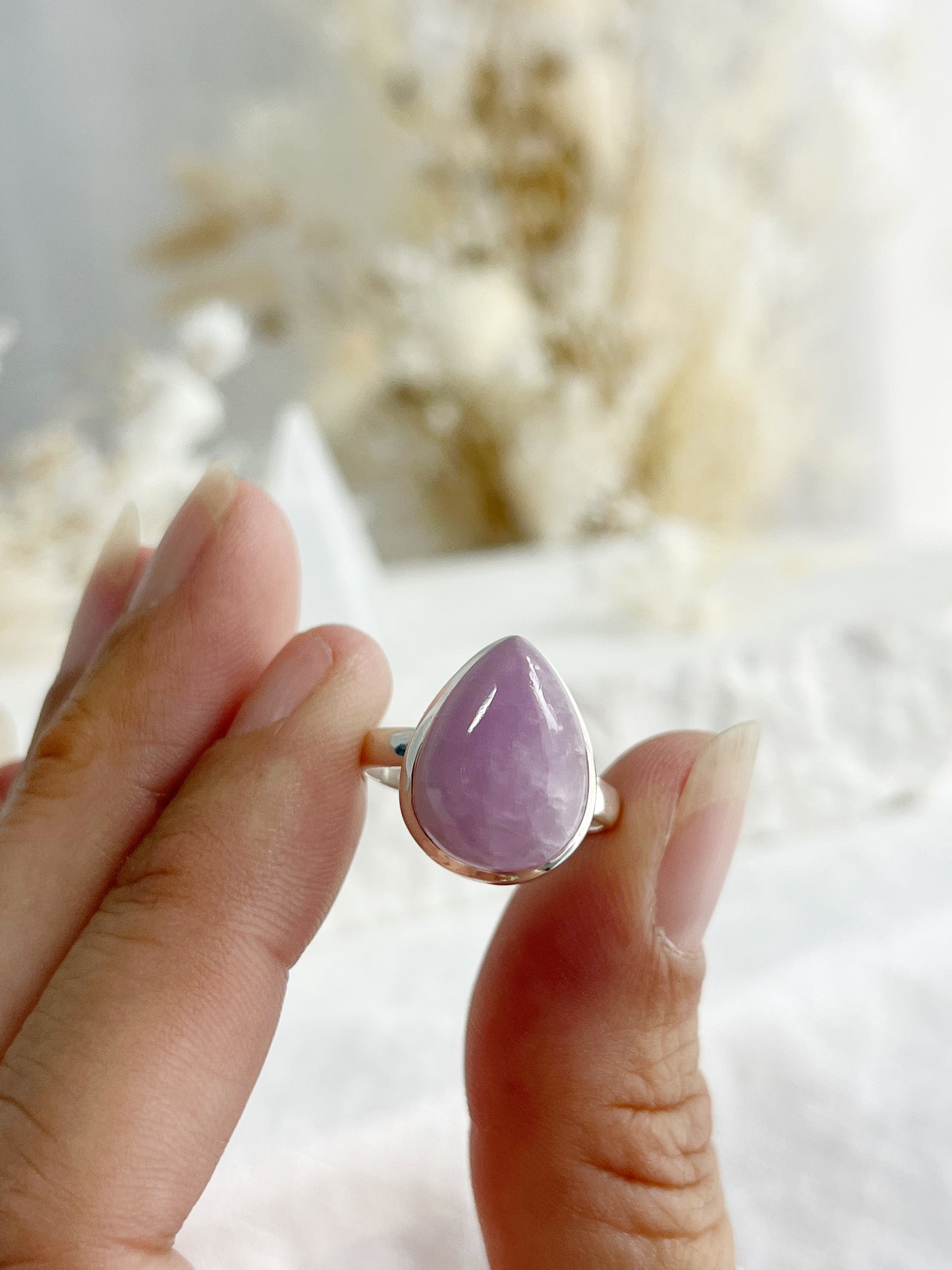 KUNZITE RING || SIZE 7