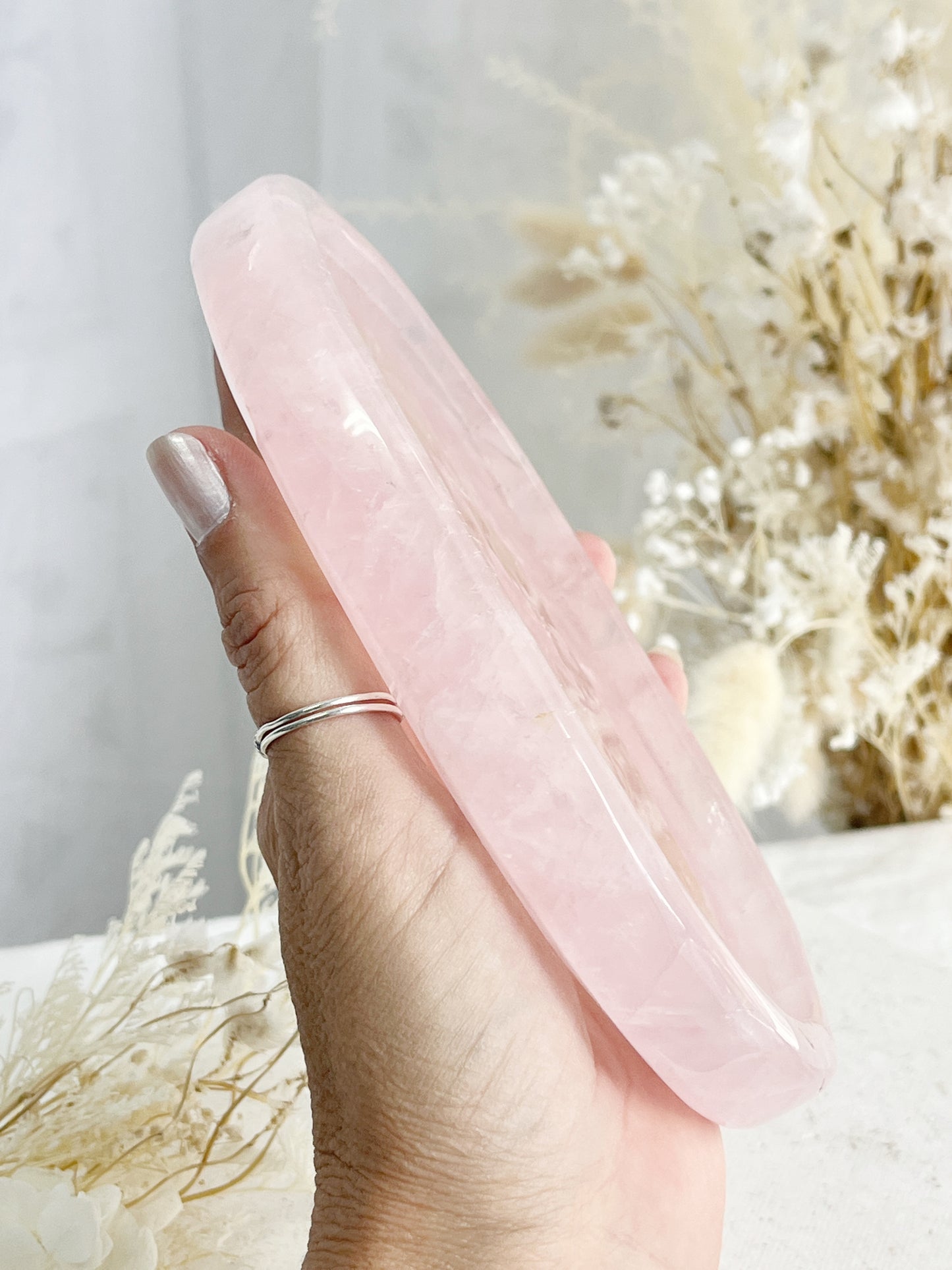 ROSE QUARTZ TRAY || 31751