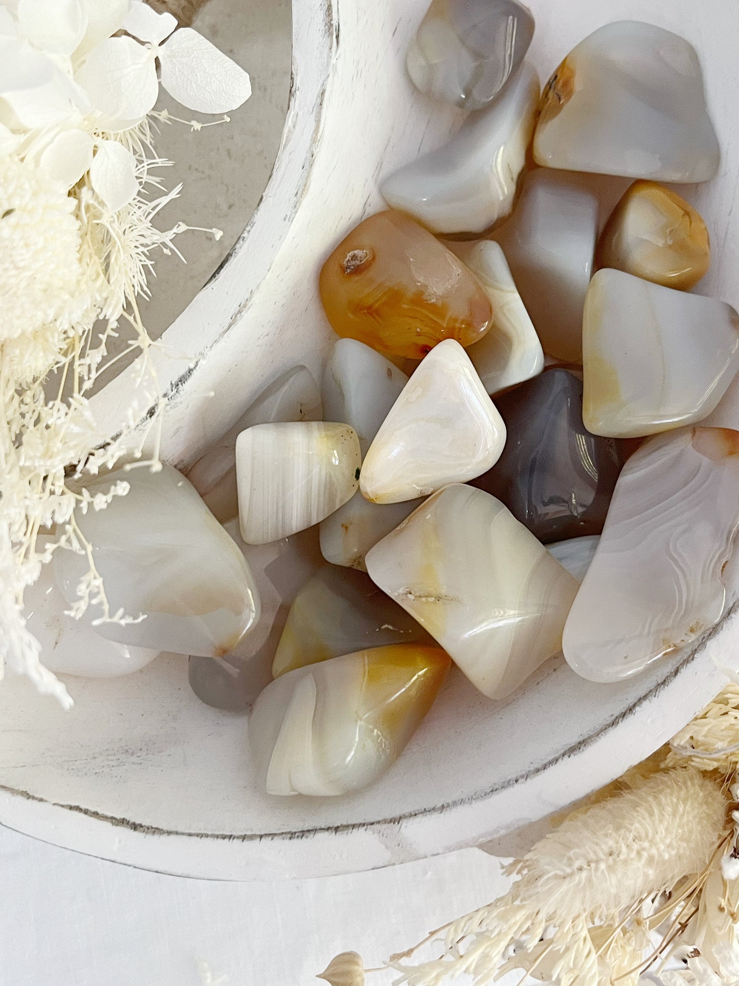 BANDED AGATE TUMBLE, AUSTRALIA