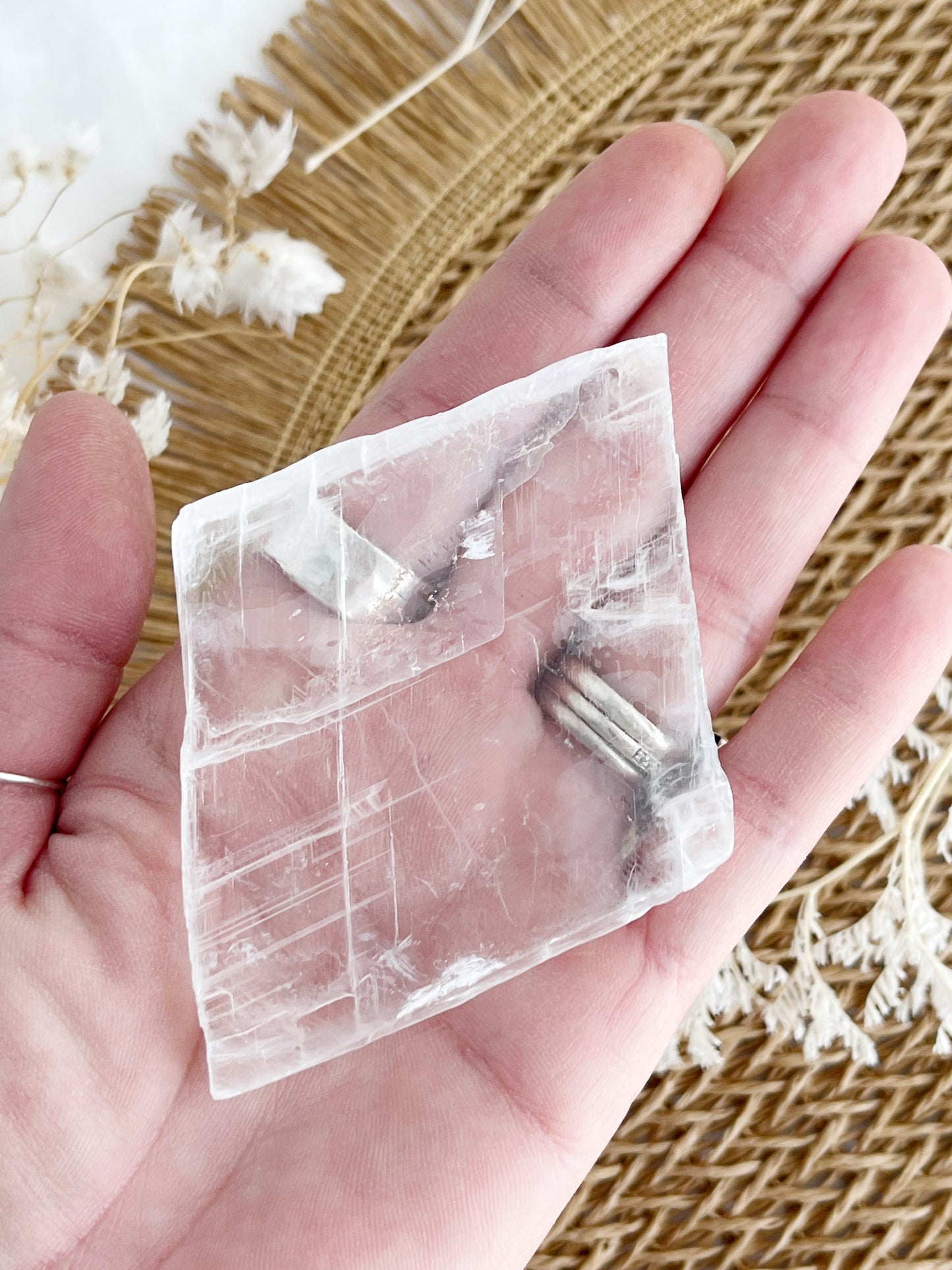 UTAH ICE SELENITE WINDOW || 32146