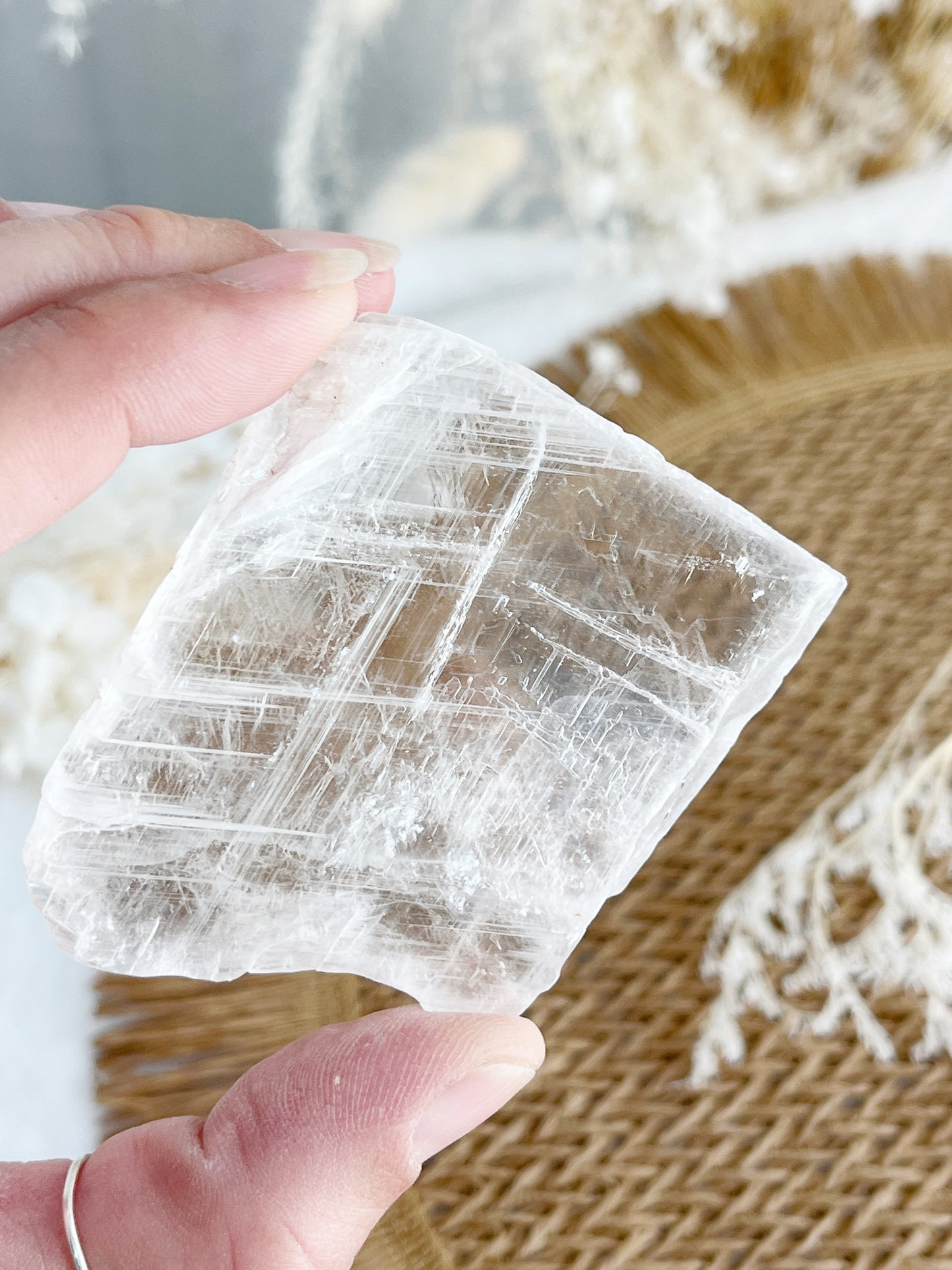 UTAH ICE SELENITE WINDOW || 32147