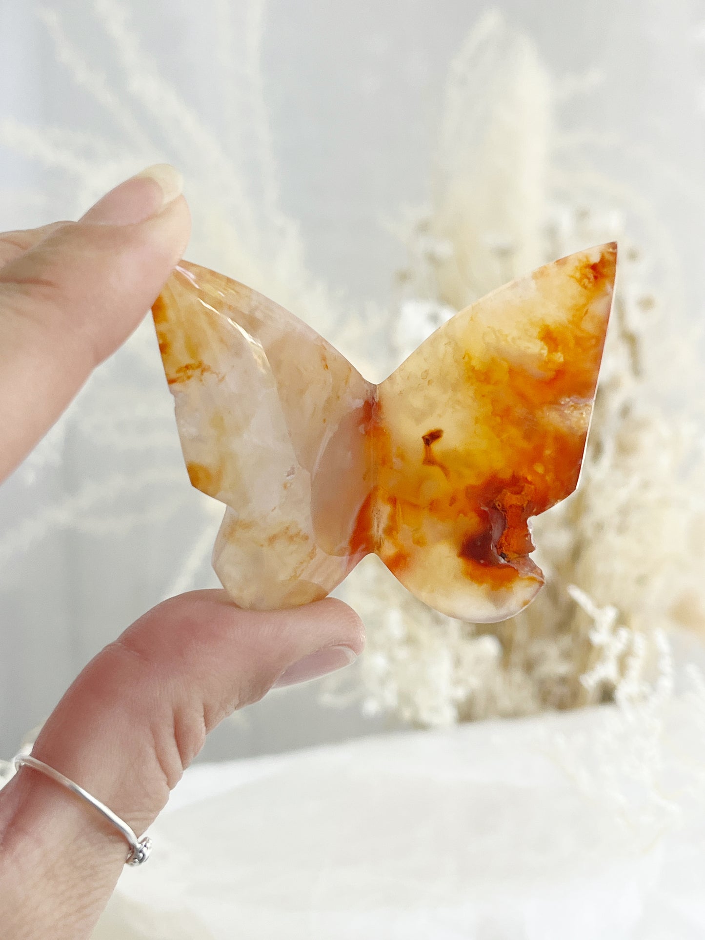 CARNELIAN 3D BUTTERFLY || 32151
