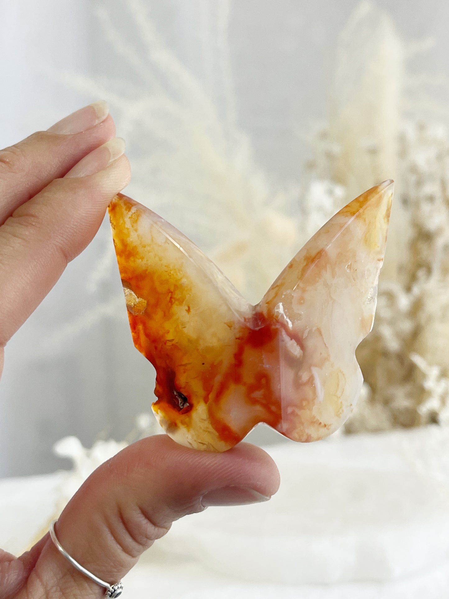 CARNELIAN 3D BUTTERFLY || 32151