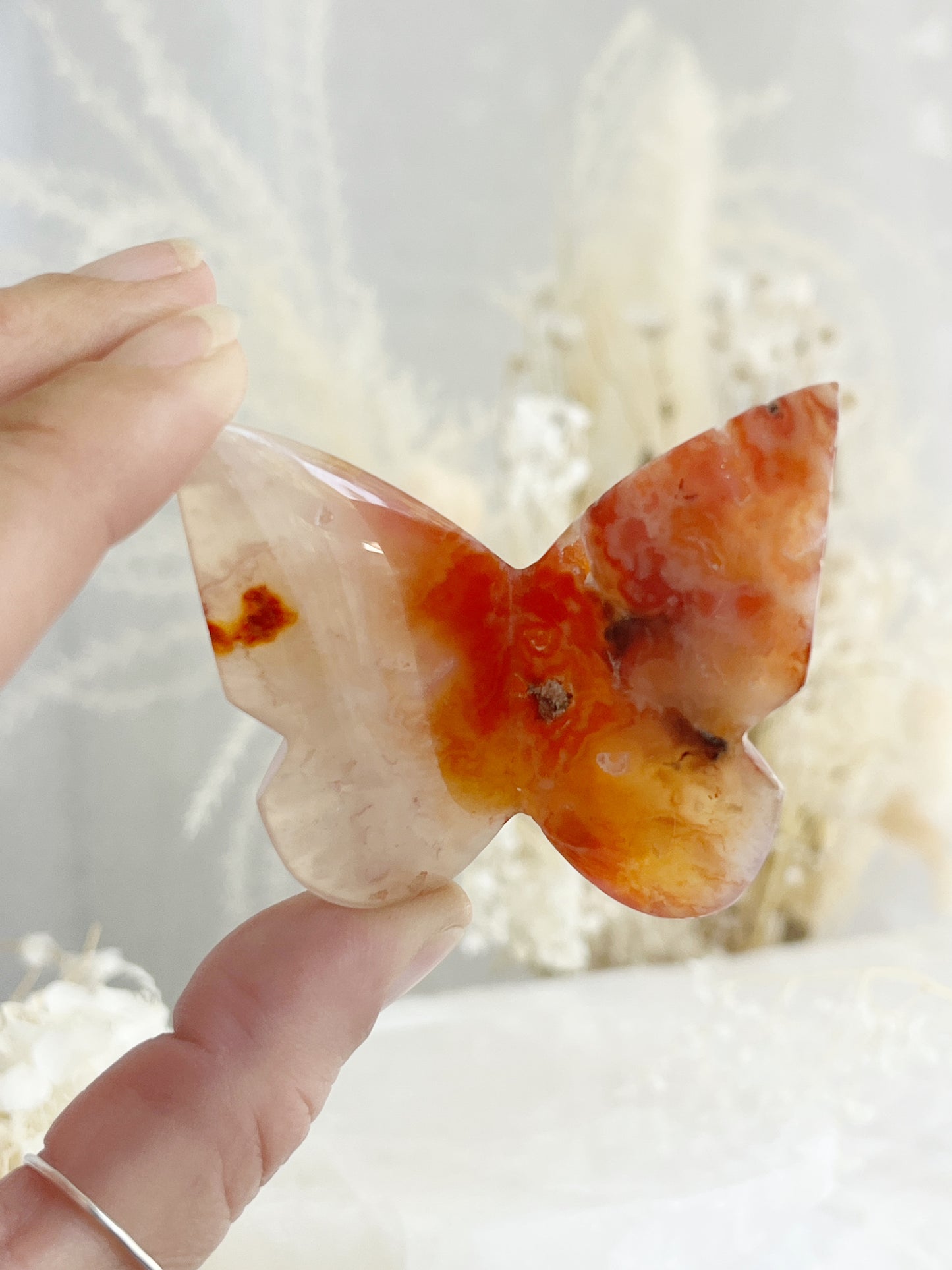 CARNELIAN 3D BUTTERFLY || 32153