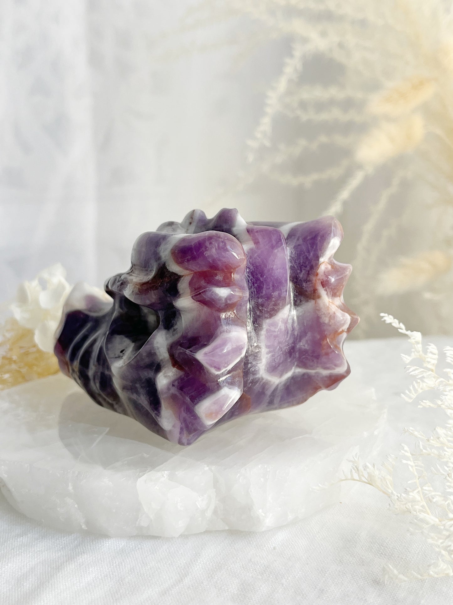 DREAM AMETHYST DRAGON SKULL || 32218