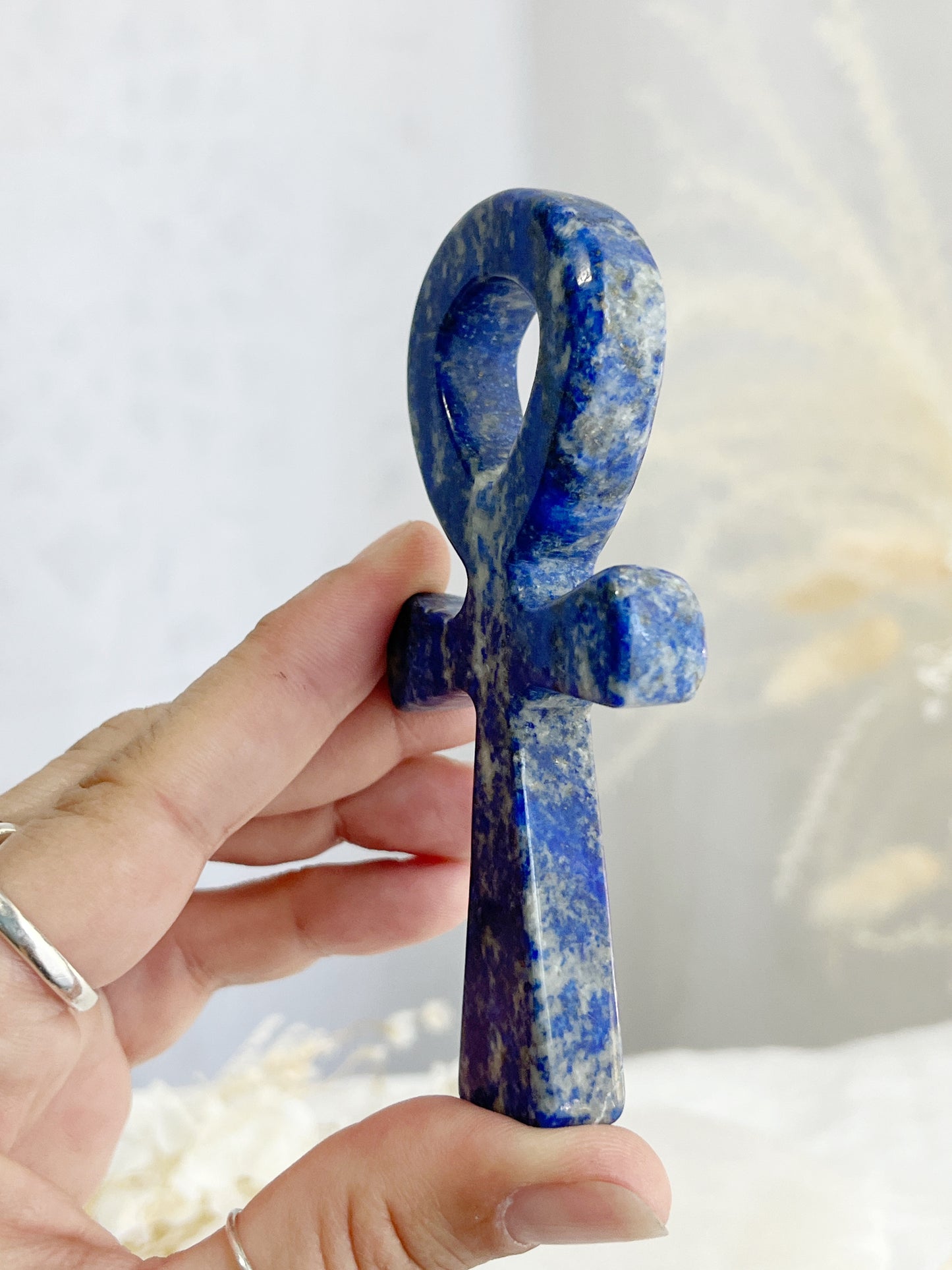 LAPIS LAZULI ANKH || 33033