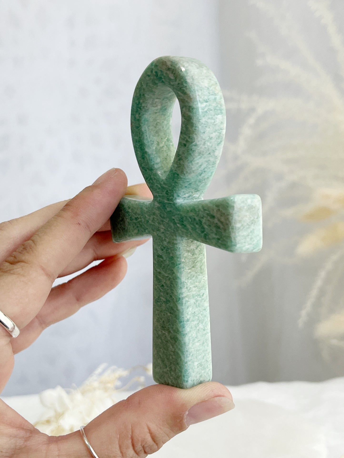 AMAZONITE ANKH || 33036