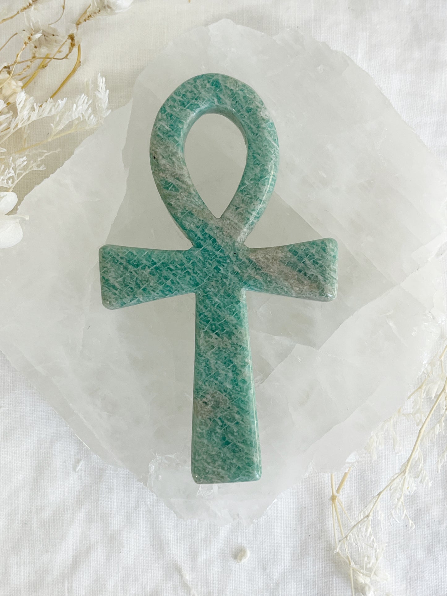 AMAZONITE ANKH || 33037