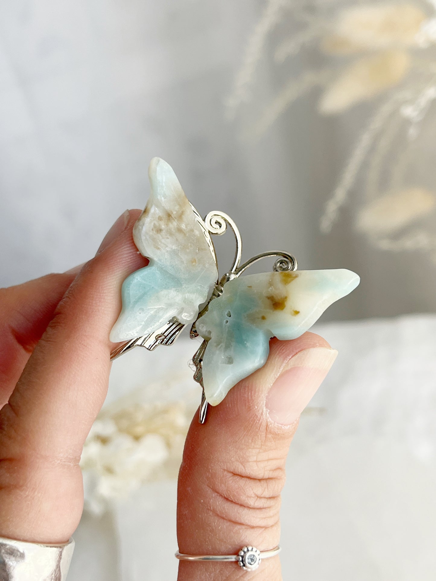 AMAZONITE BUTTERFLY MINI || 33063